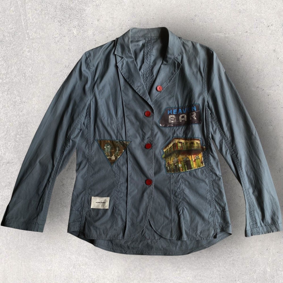Undercover SS13 “Talking Heads” Reversible Patches Blazer Size US M / EU 48-50 / 2 - 2 Thumbnail