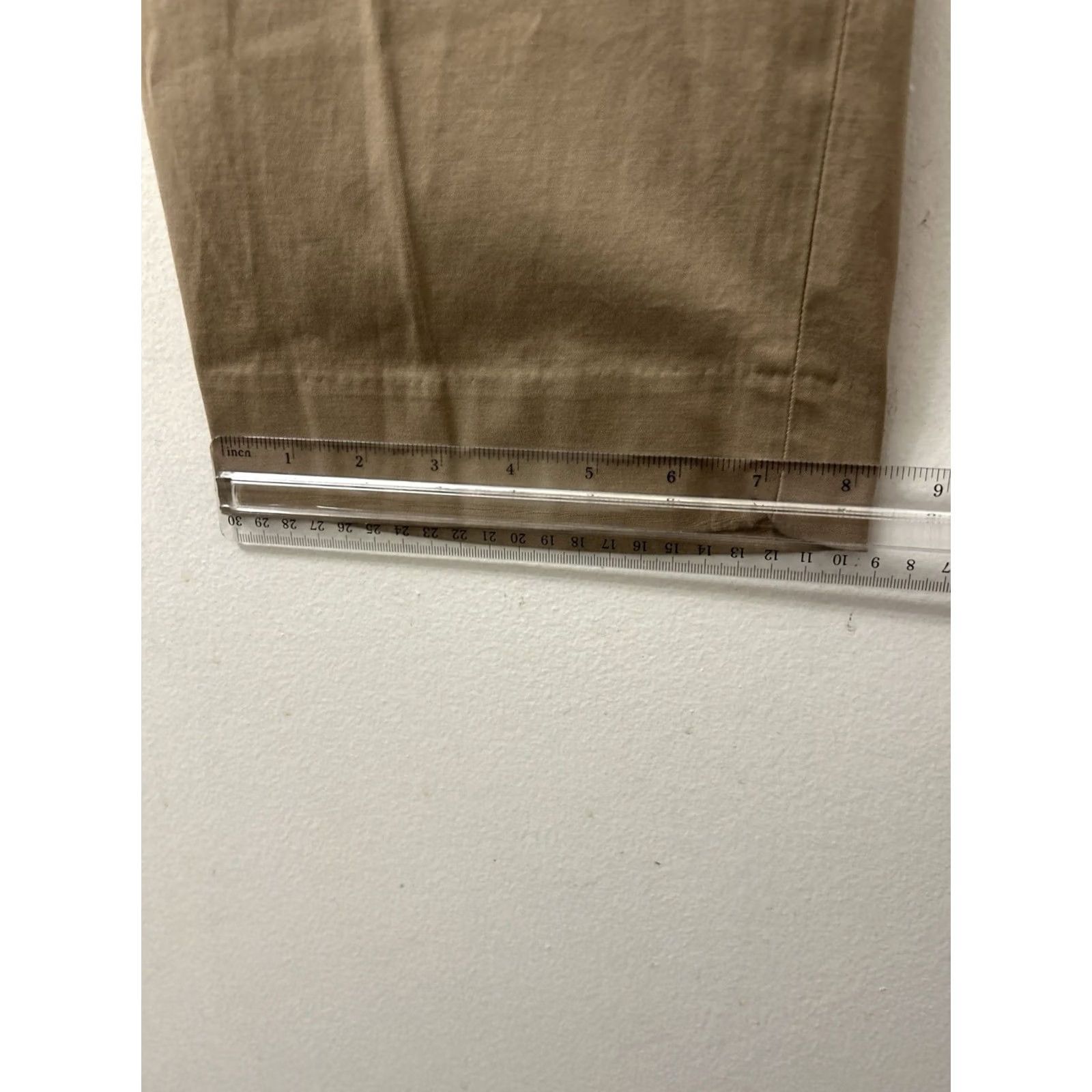 Talbots Talbots Heritage Pants Womens Sz 18W Tan Khaki Stretch Cotton Chino NWT 0 MSRP Size 40" / US 18 - 6 Thumbnail
