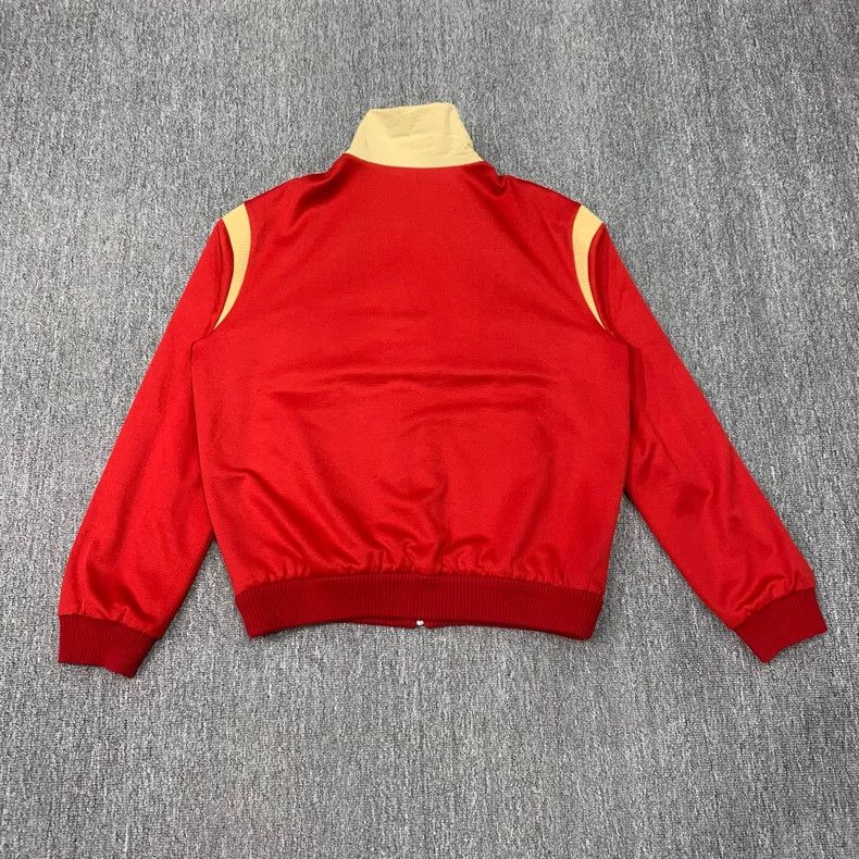 Gucci White and red color-blocked jacket 2504-Nextarrow