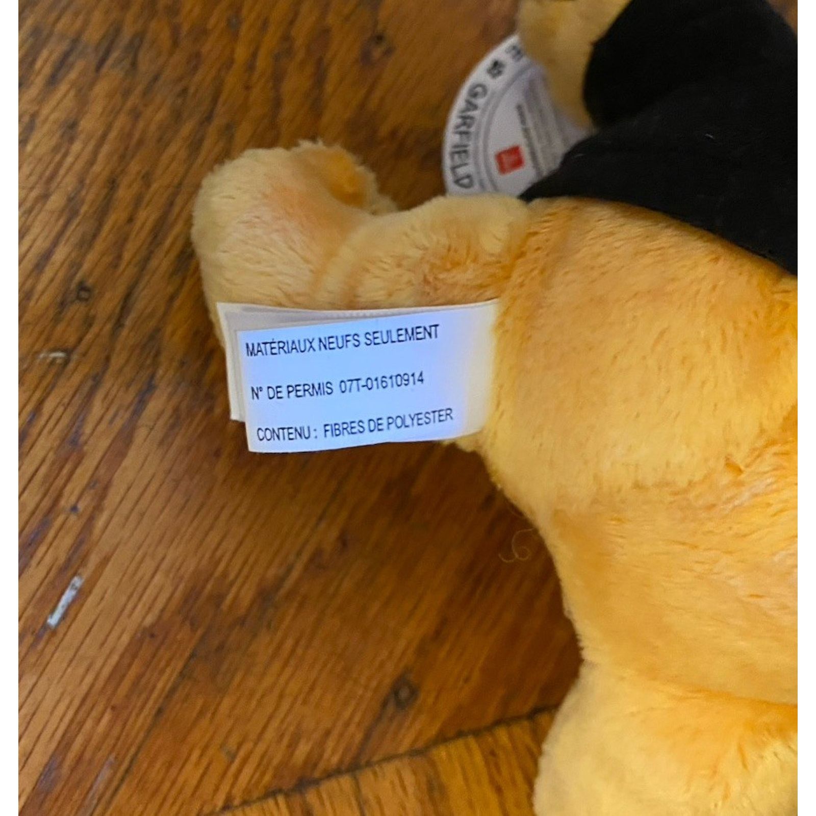 Vintage Vintage Garfield Stuffed Cat “I Donut Run” Size ONE SIZE - 6 Thumbnail