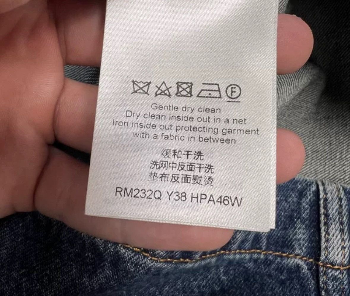 Louis Vuitton LOUIS VUITTON LV embossed logo logging denim jacket Size US M / EU 48-50 / 2 - 7 Thumbnail