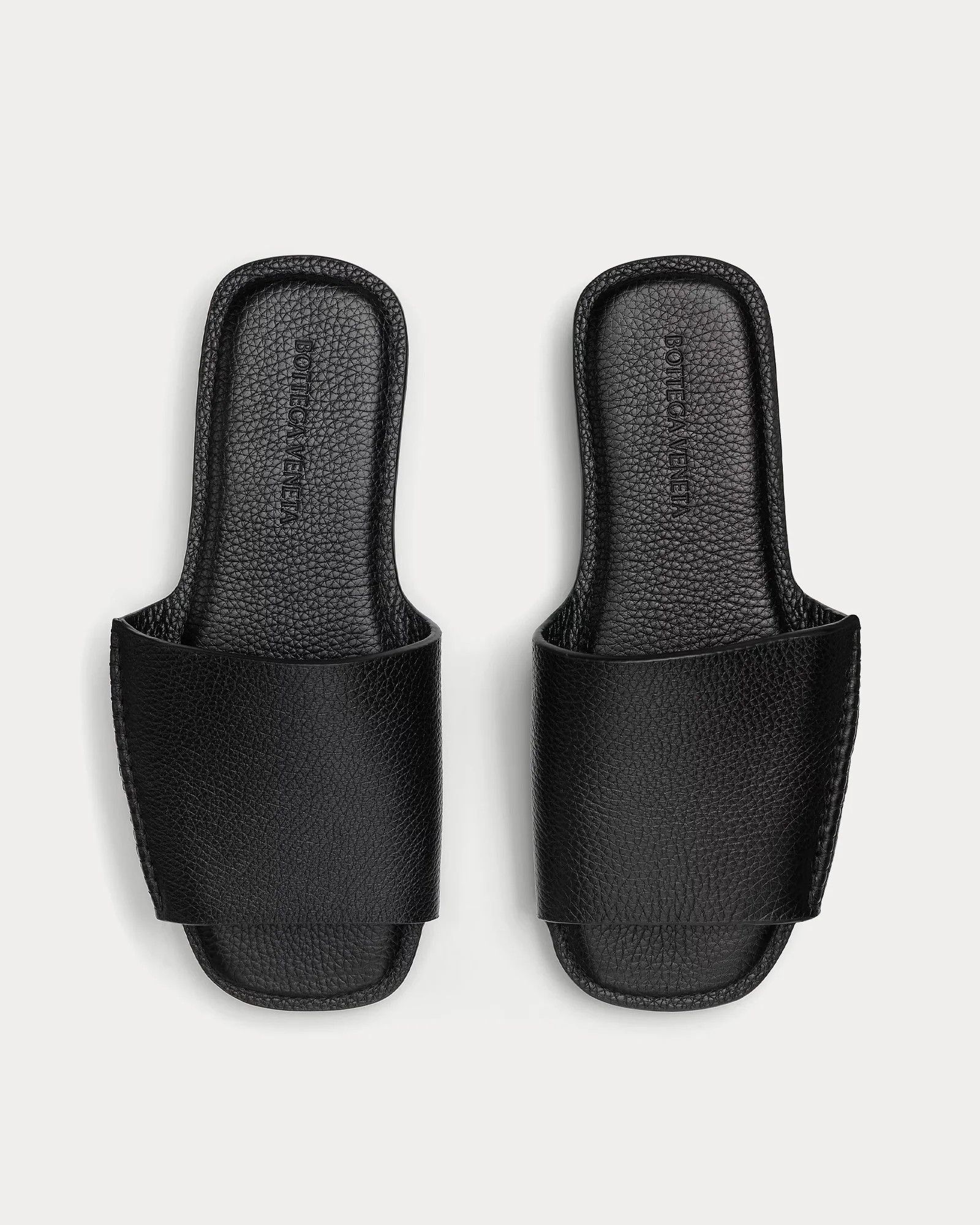 Bottega Veneta o1n1vont1125 Shore Mules in Black Size US 10 / EU 43 - 2 Thumbnail