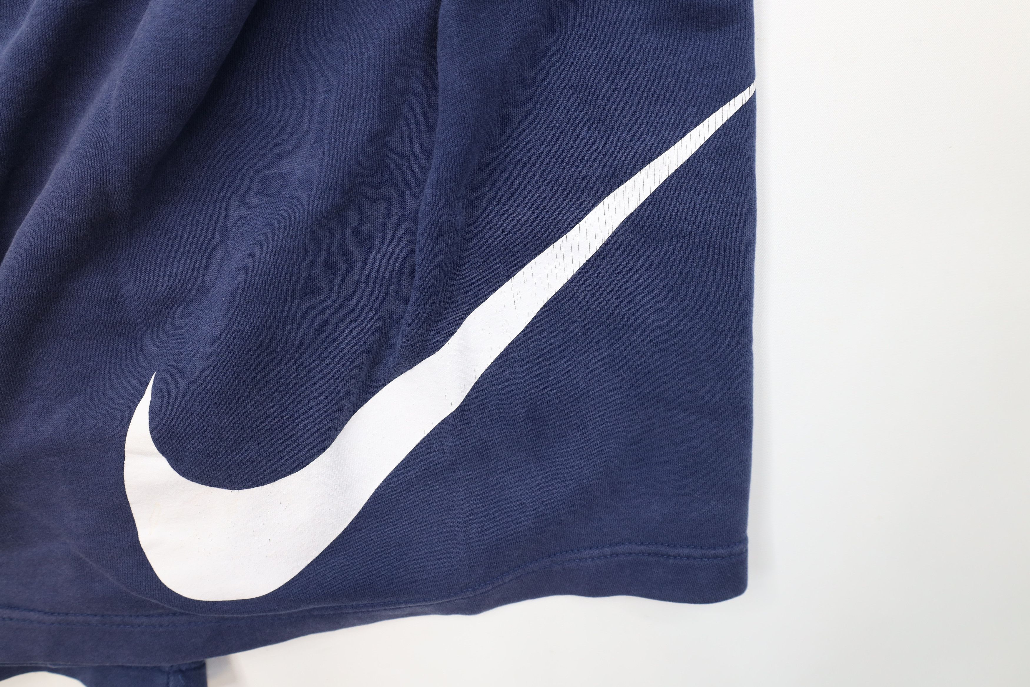 Nike Vintage Y2K Nike Swoosh Above Knee Sweatpants Shorts Blue Size US 38 / EU 54 - 5 Thumbnail
