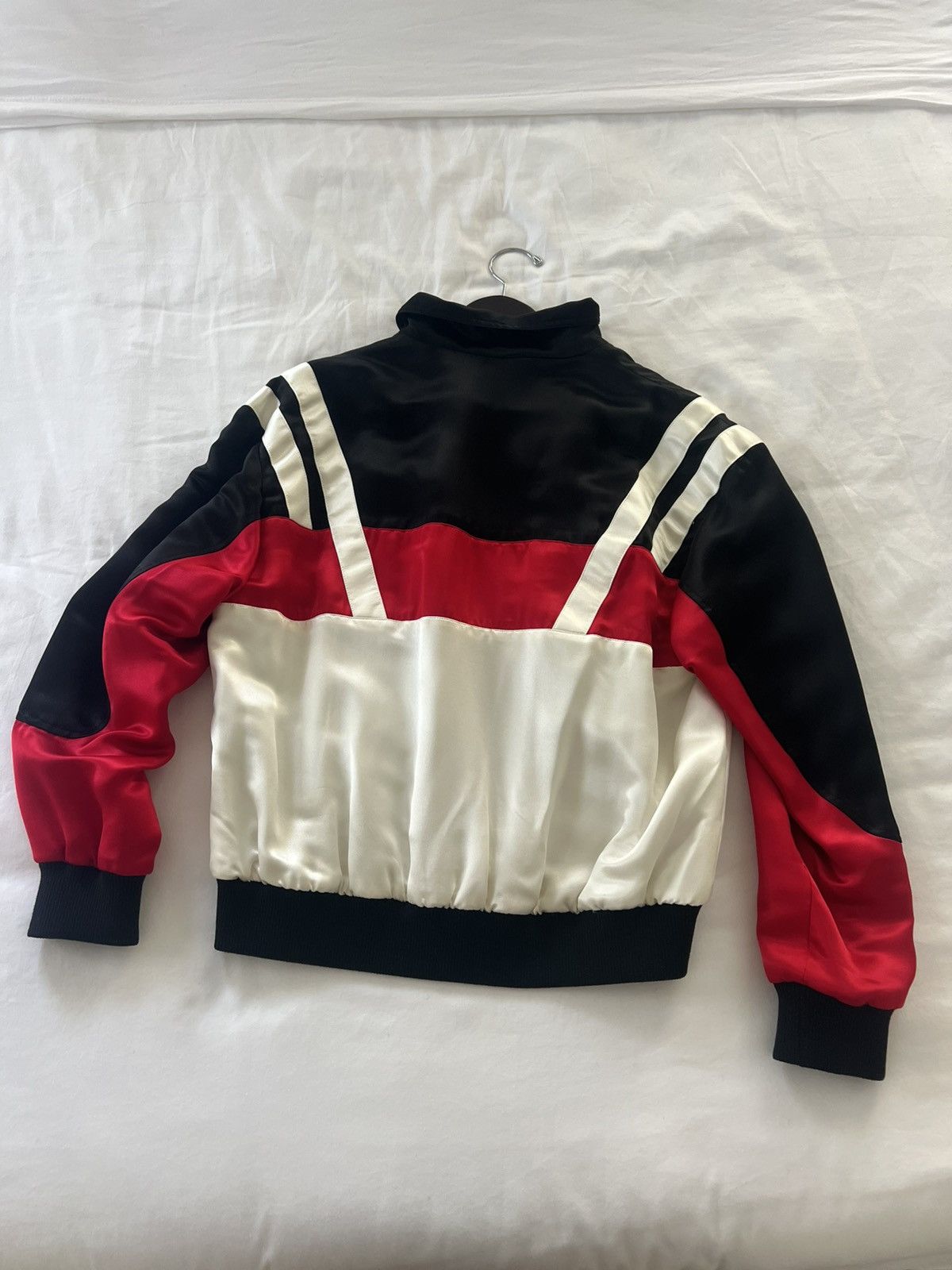 Saint Laurent Paris Saint Laurent Paris 22SS 664170 Y2D60 silk teddy blouson Size US M / EU 48-50 / 2 - 2 Thumbnail