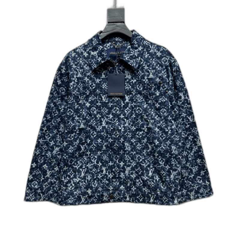 Louis Vuitton Logo Denim Jacket Size 46