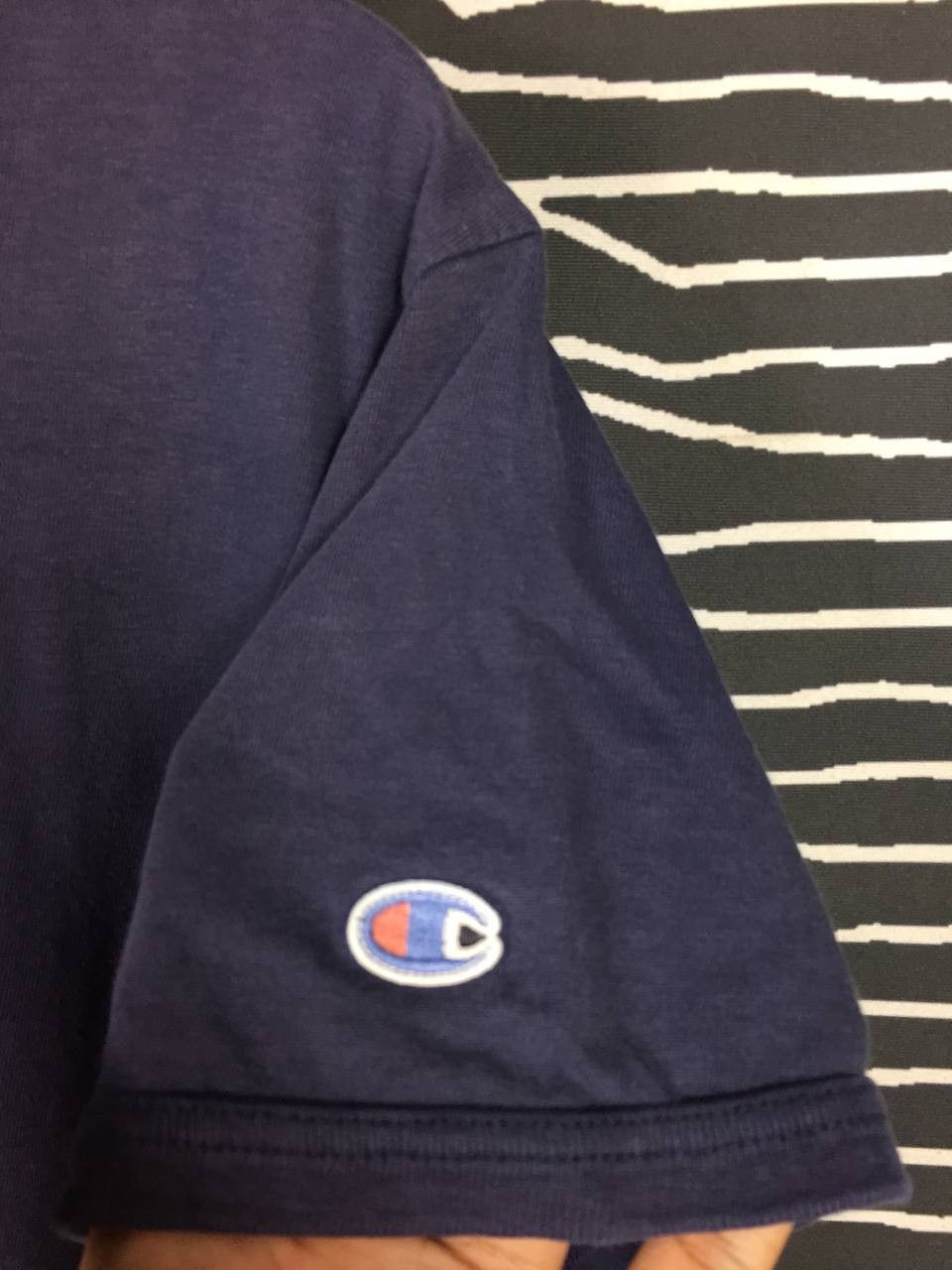 Champion × Vintage Vtg Sunfaded Champion Athletic Dept New York 1919 Tee Size US M / EU 48-50 / 2 - 11 Thumbnail