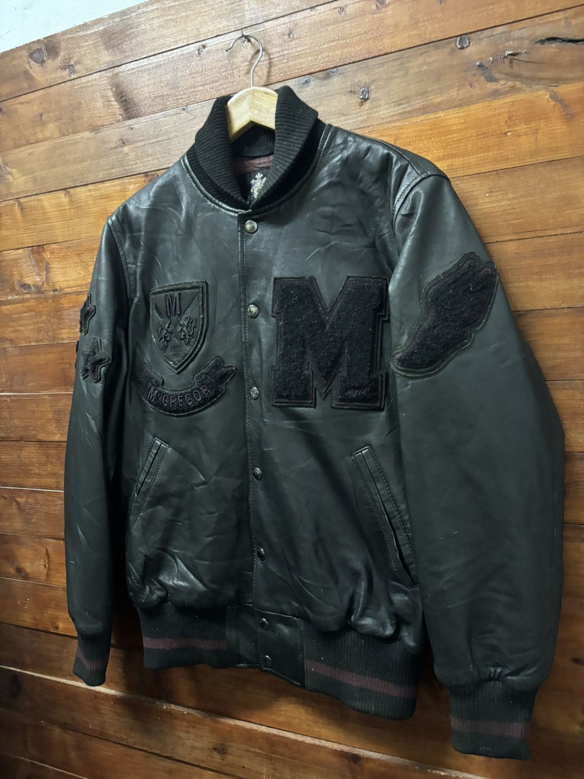McGregor Vintage mcgregor 50th anniversary varsity leather jackeet Size US M / EU 48-50 / 2 - 3 Thumbnail