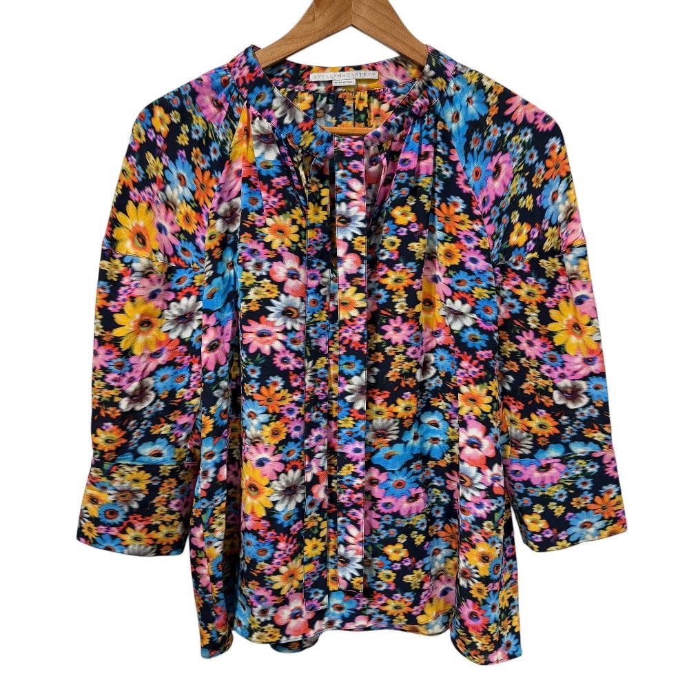 Stella McCartney Stella Mccartney Stella McCartney Bow Tie Blouse Silk Blouse Others Tops Size ONE SIZE - 1 Thumbnail