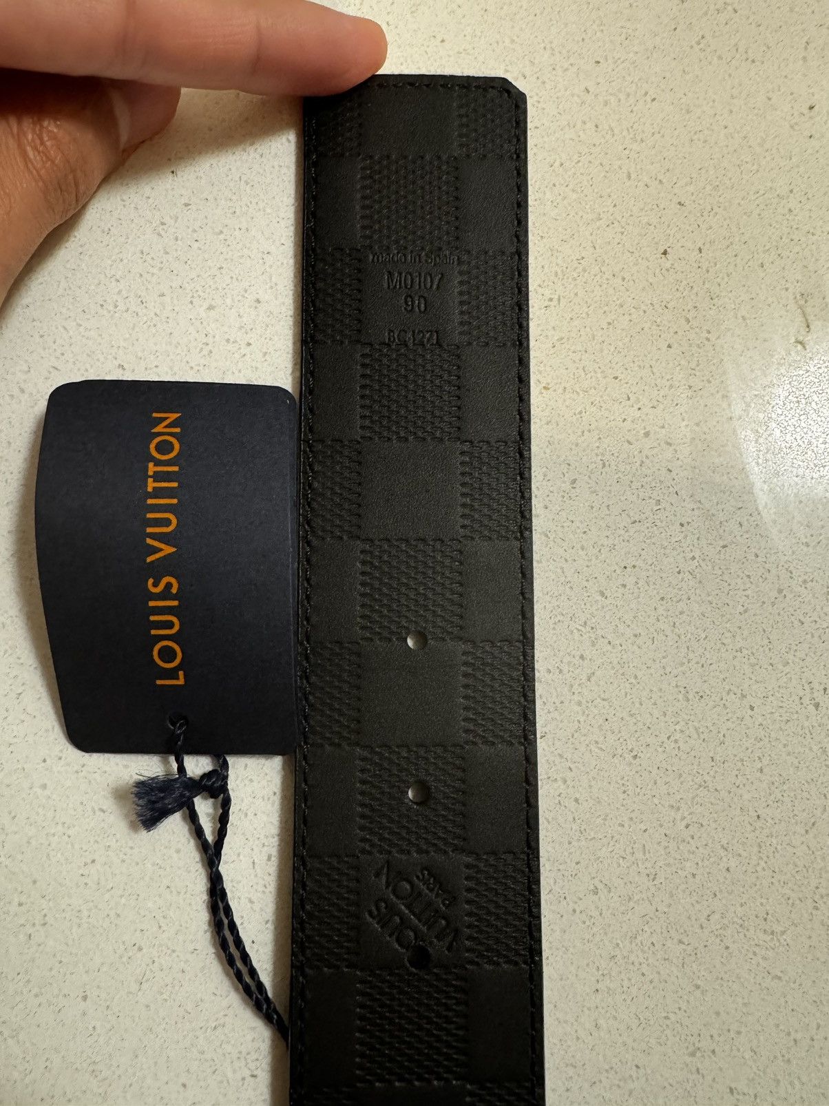 Louis Vuitton LV Initiales 40mm Reversible Belt Size 32 - 6 Thumbnail