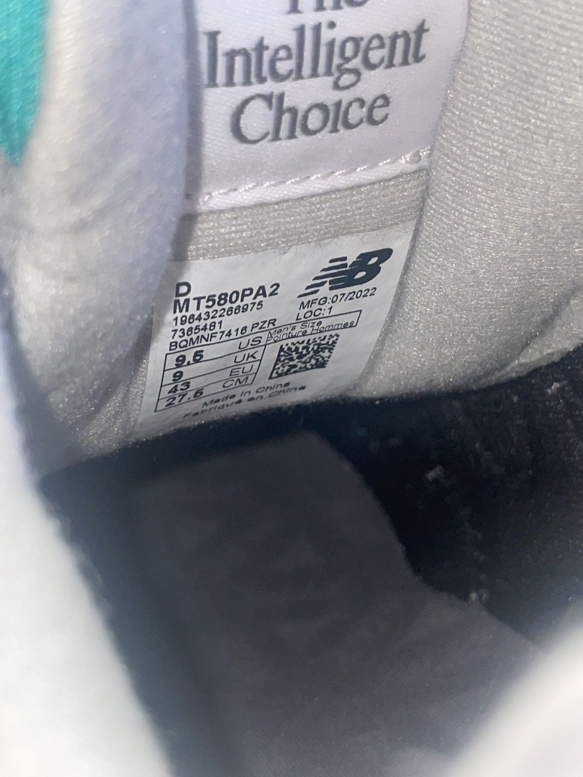 New Balance Palace X New Balance 580 Size US 9.5 / EU 42-43 - 8 Thumbnail