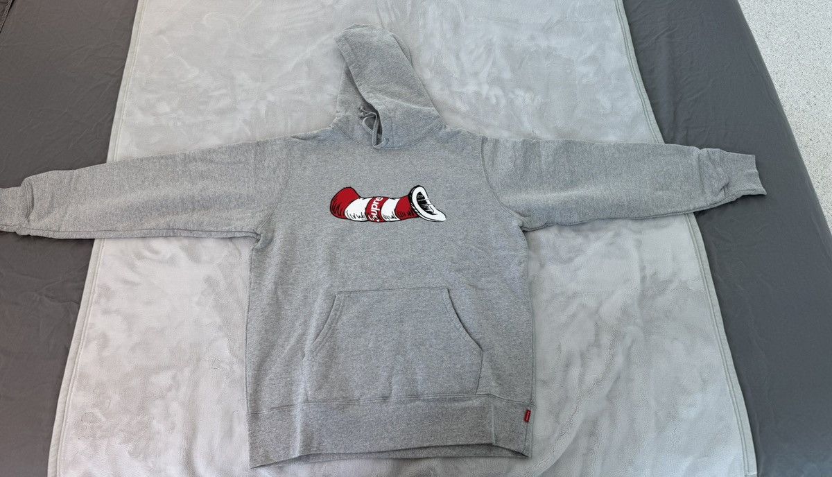 Supreme Supreme Cat in the Hat Hooded sweatshirt Size US M / EU 48-50 / 2 - 1 Thumbnail