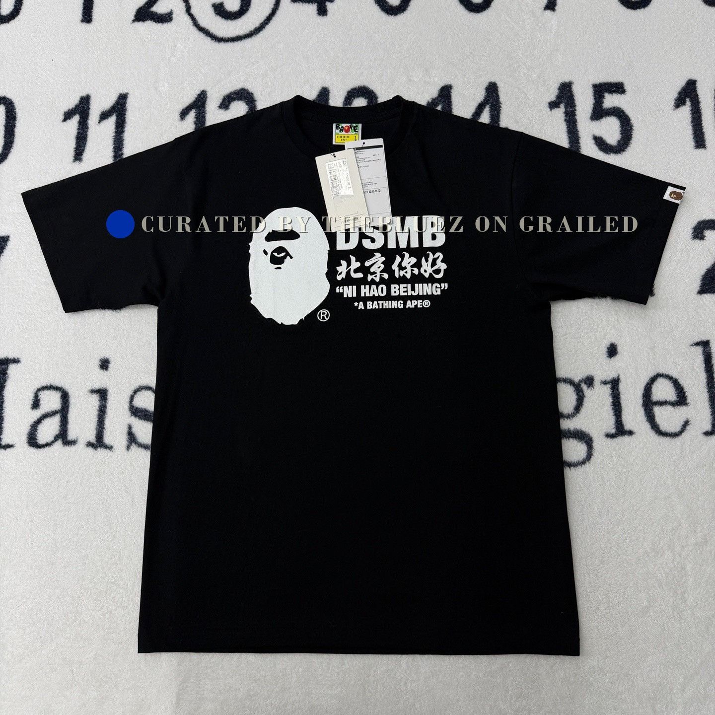 Bape BAPE x DSMB "Beijing Ni Hao" Black T-Shirt Size US L / EU 52-54 / 3 - 1 Thumbnail