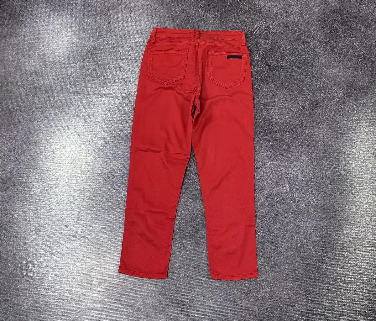 Prada Prada Women’s Black Tab Red Rare Luxury Skinny Jeans Size 26" / US 2 / IT 38 - 2 Thumbnail
