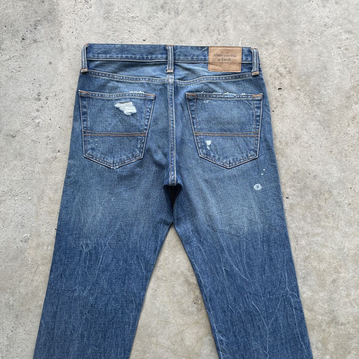 Abercrombie & Fitch Vintage Ambercrombie & Fitch Skinny Jeans Pants Denim W32 Size US 32 / EU 48 - 10 Thumbnail