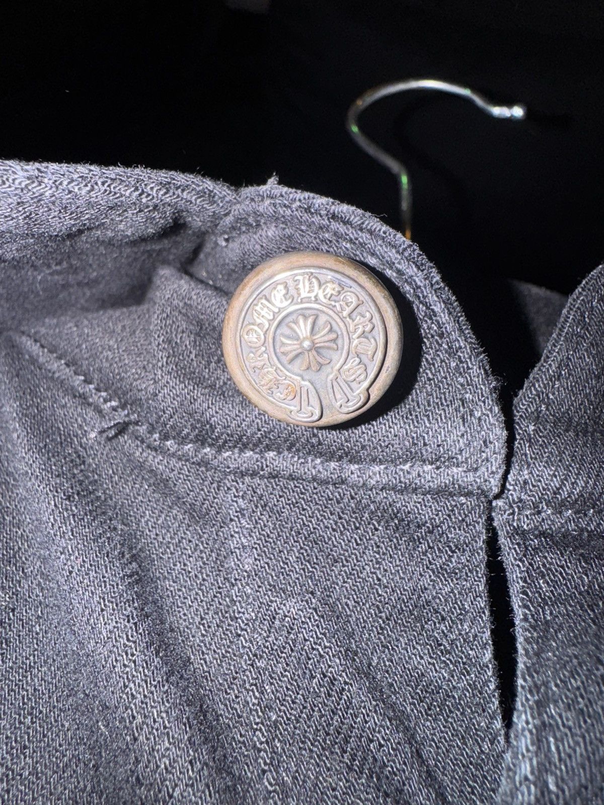 Chrome Hearts Chrome Hearts Black denim shirt S Size US S / EU 44-46 / 1 - 3 Thumbnail