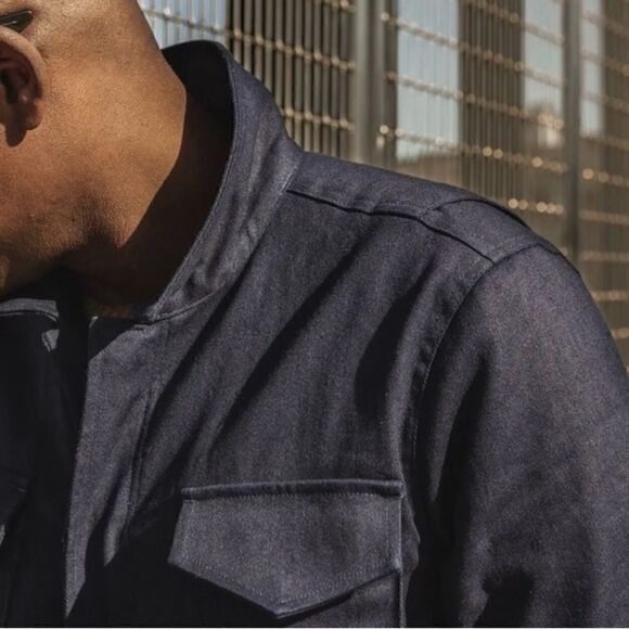 Taylor Stitch Taylor Stitch x Alpha Industries M51 in indigo sateen M Size US M / EU 48-50 / 2 - 6 Thumbnail