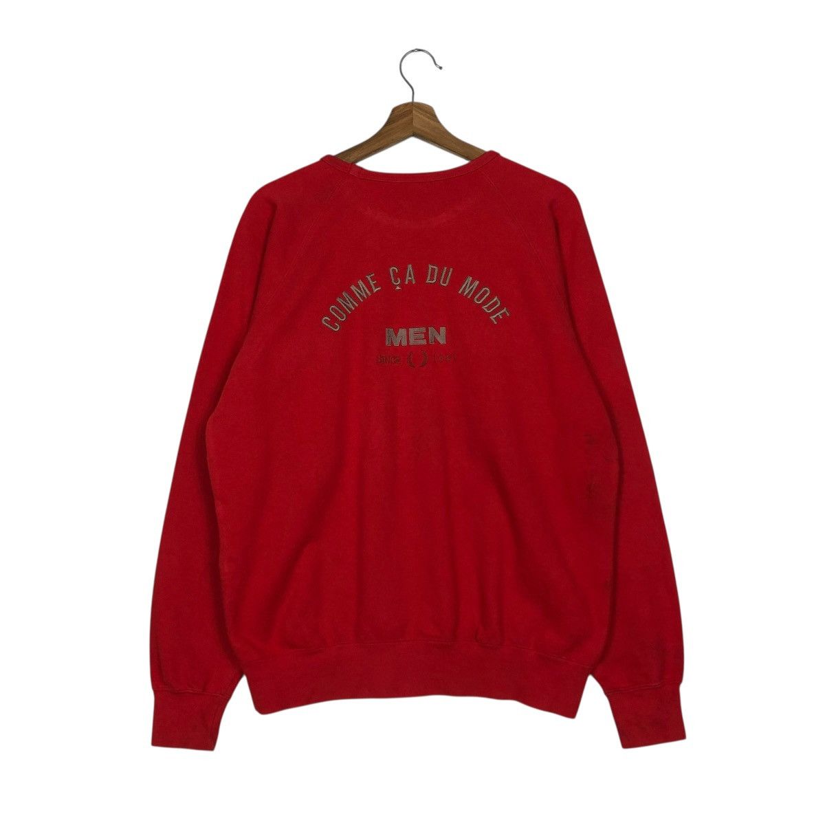 Japanese Brand 🔥VINTAGE SWEATSHIRT COMME CA DU MODE BIG LOGO ISSEY MIYAKE Size US M / EU 48-50 / 2 - 10 Thumbnail