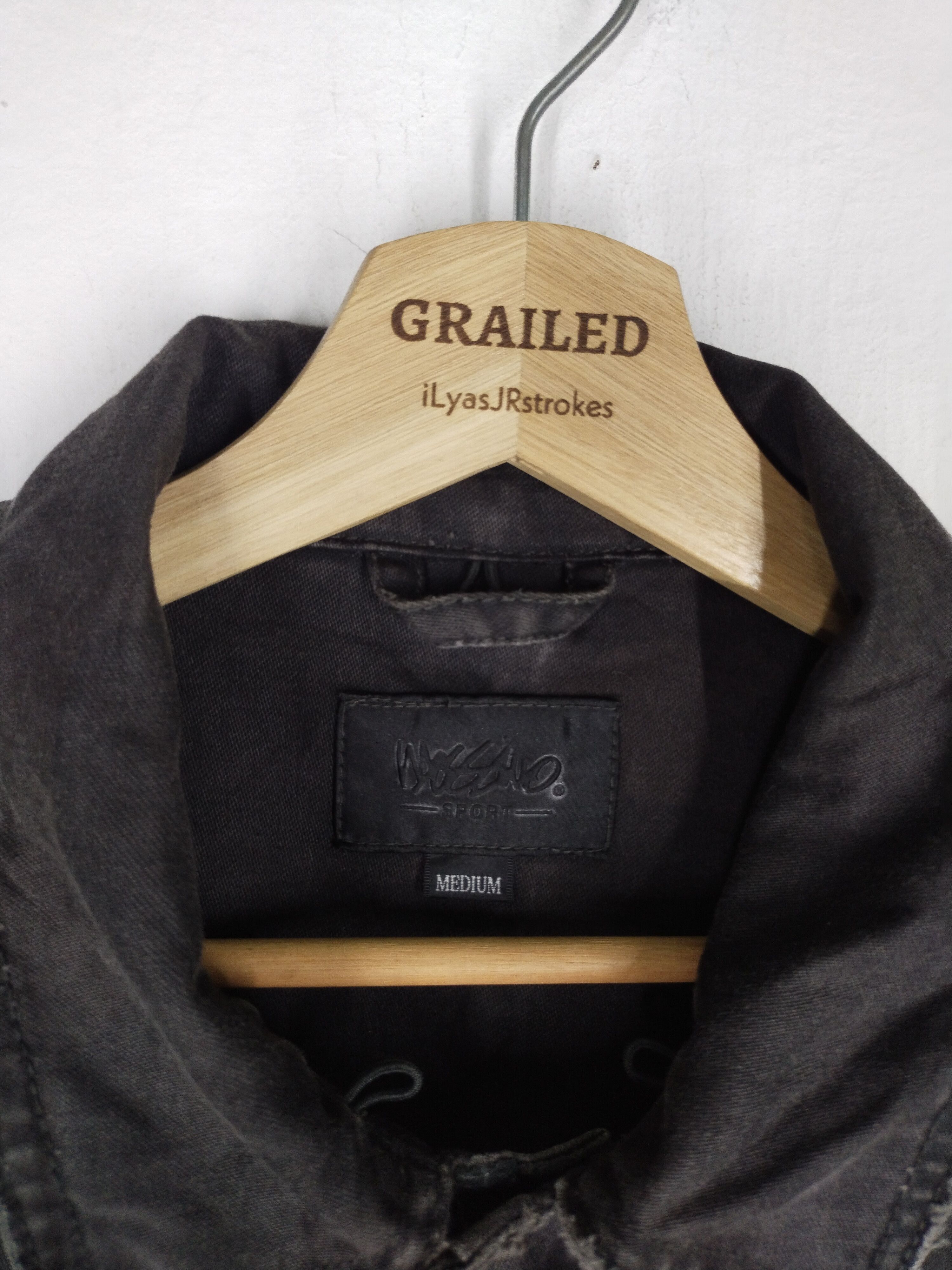 If Six Was Nine × Japanese Brand × Mossimo Vintage Mossimo Black Worker Jacket Size US M / EU 48-50 / 2 - 14 Thumbnail