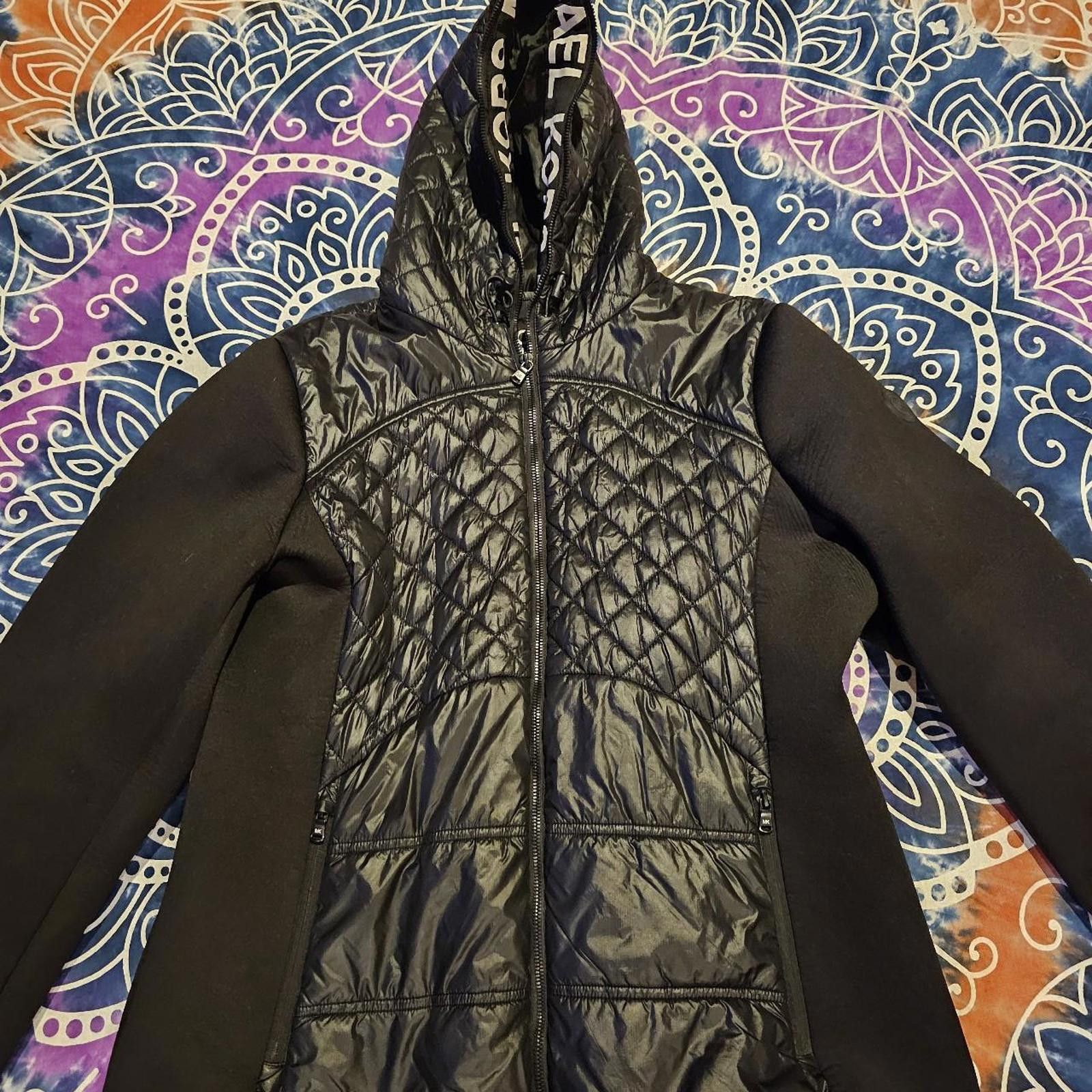 Michael Kors MICHAEL Michael Kors Women's Black Jacket Size XL / US 12-14 / IT 48-50 - 2 Thumbnail