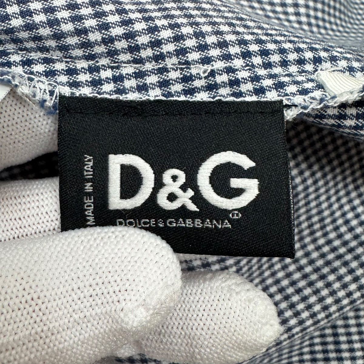 Dolce & Gabbana Dolce & Gabbana Tank Dress Blue Gingham Cotton size 38 Size XS / US 0-2 / IT 36-38 - 12 Thumbnail