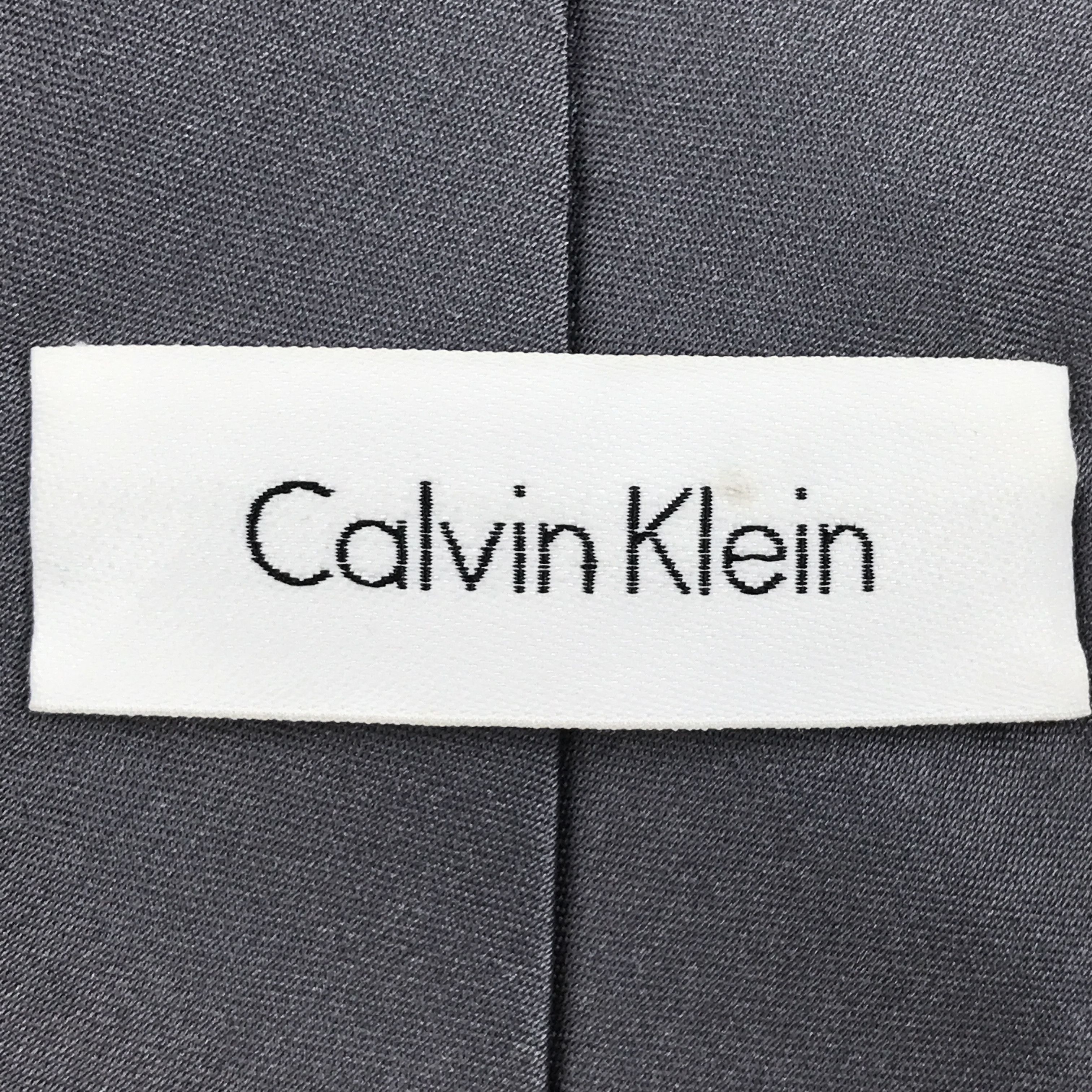 Calvin Klein × Designer × Vintage Vintage Calvin Klein Silk Necktie Size ONE SIZE - 8 Thumbnail