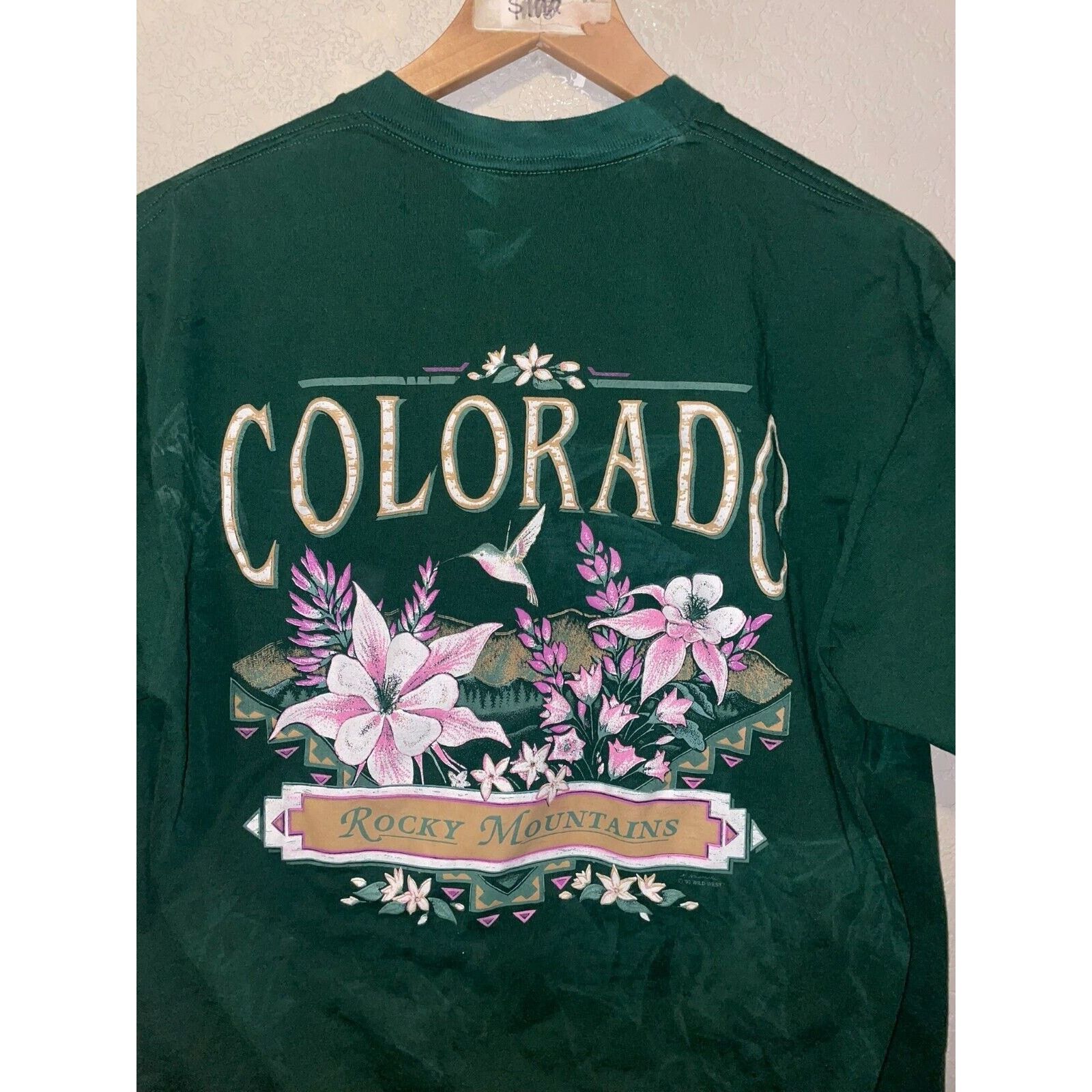 Jerzees × Vintage Vintage Test Print Shirt Scottys Castle Chief Joseph STAINED Size US L / EU 52-54 / 3 - 9 Thumbnail