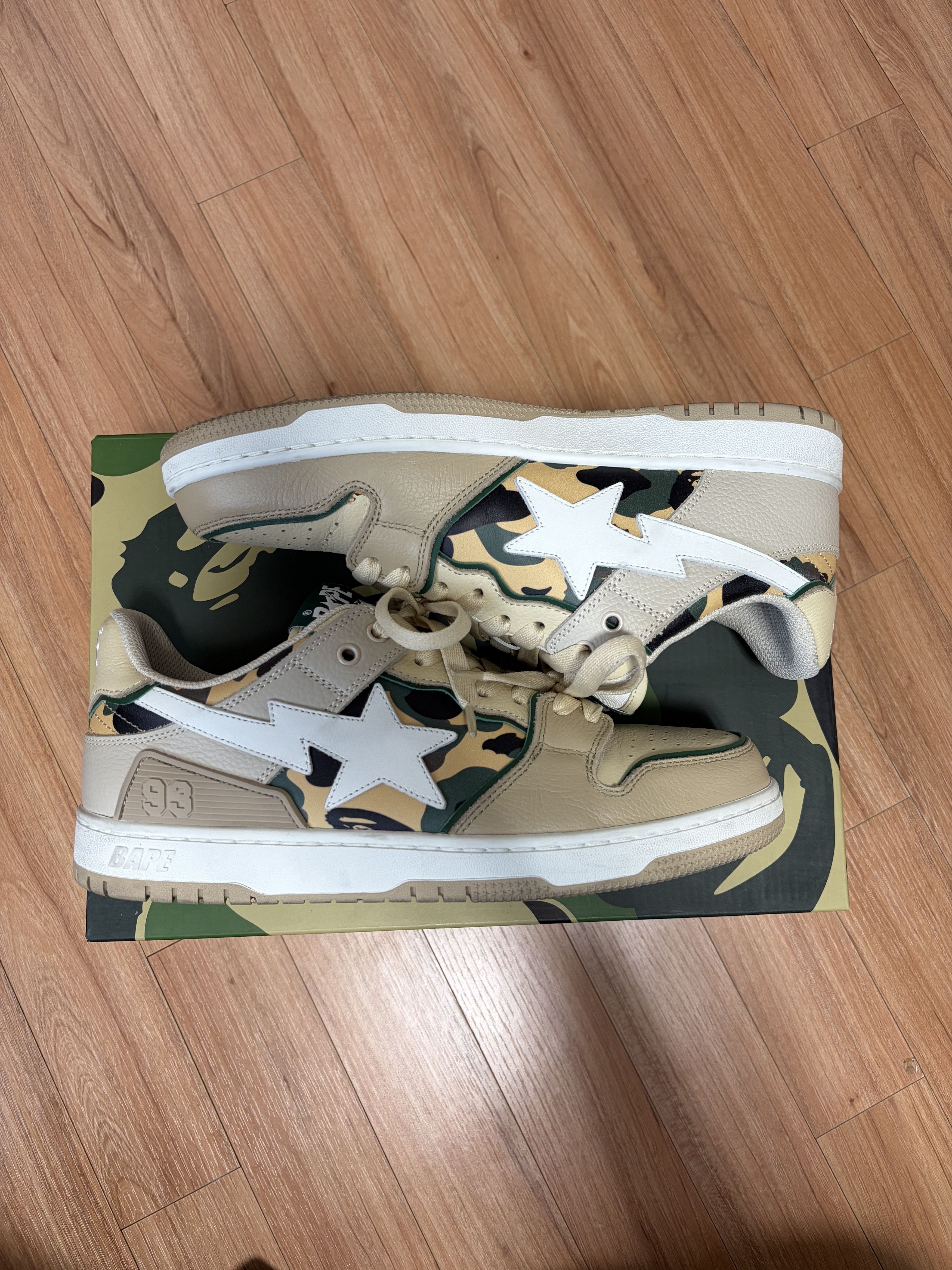 Bape BAPE SK8 STA Beige Size US 10 / EU 43 - 3 Thumbnail