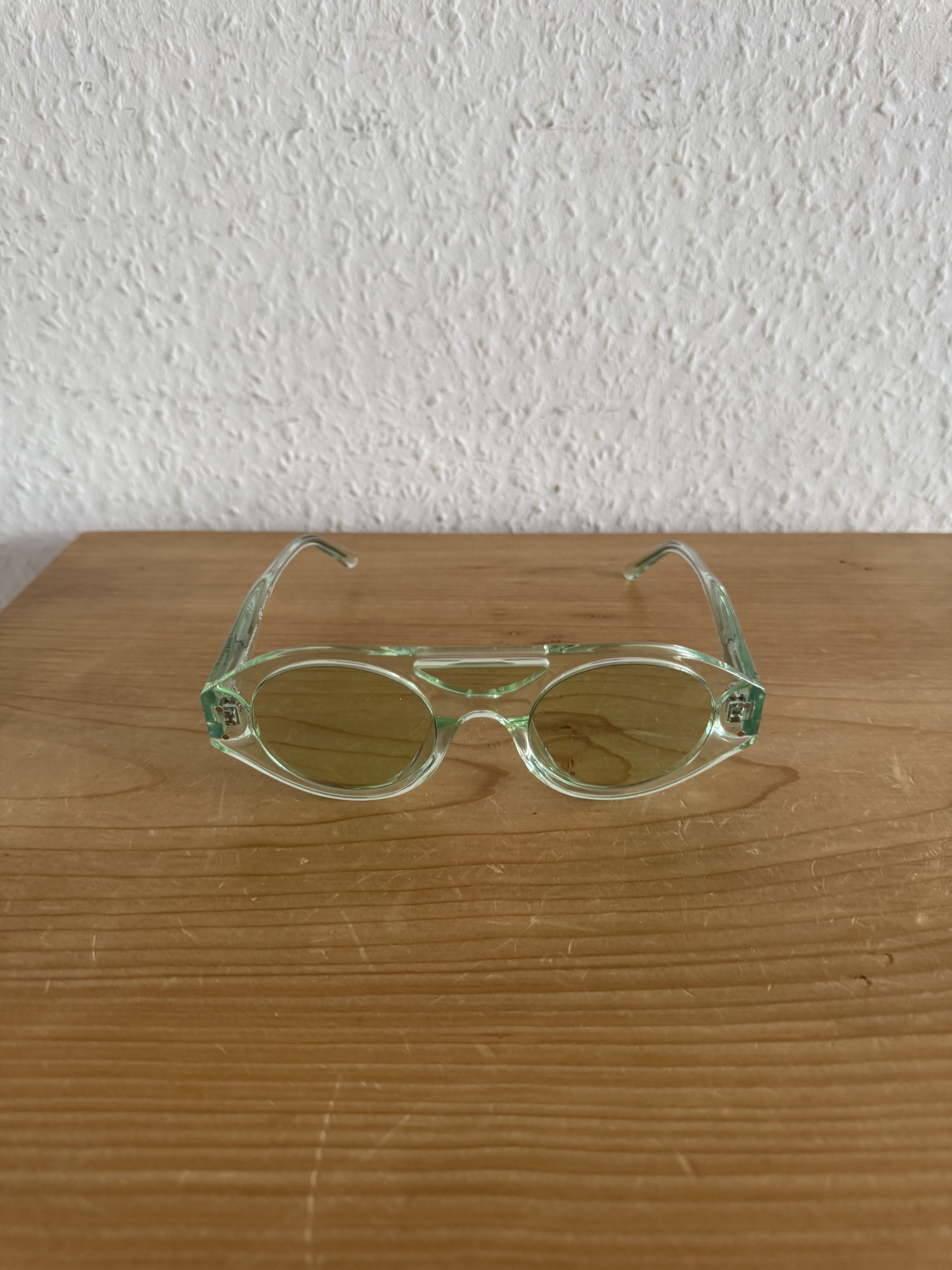 Calvin Klein 205W39NYC CKNYC1952S Pilot Crystal Light Green Size ONE SIZE - 8 Thumbnail