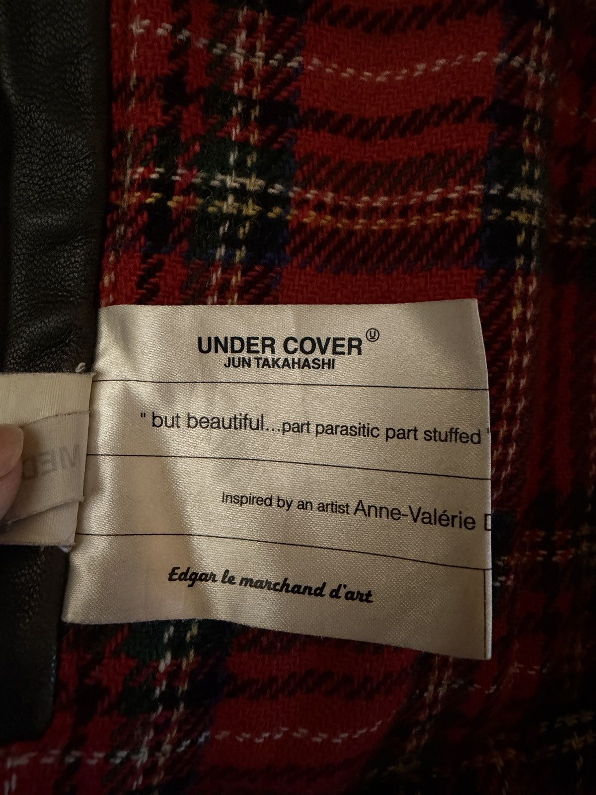 Undercover UNDERCOVER - FW04《But Beautiful》Faded leather jacket Size M / US 6-8 / IT 42-44 - 10 Thumbnail