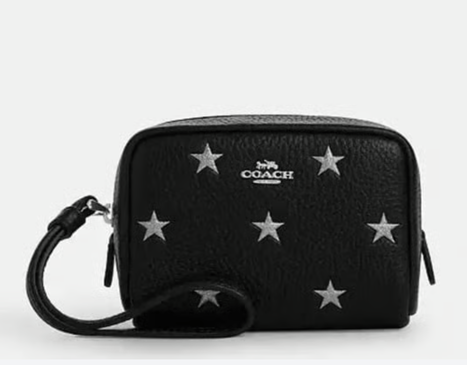 Coach Pouch Wristlet With Star Print CW413 Size ONE SIZE - 7 Thumbnail