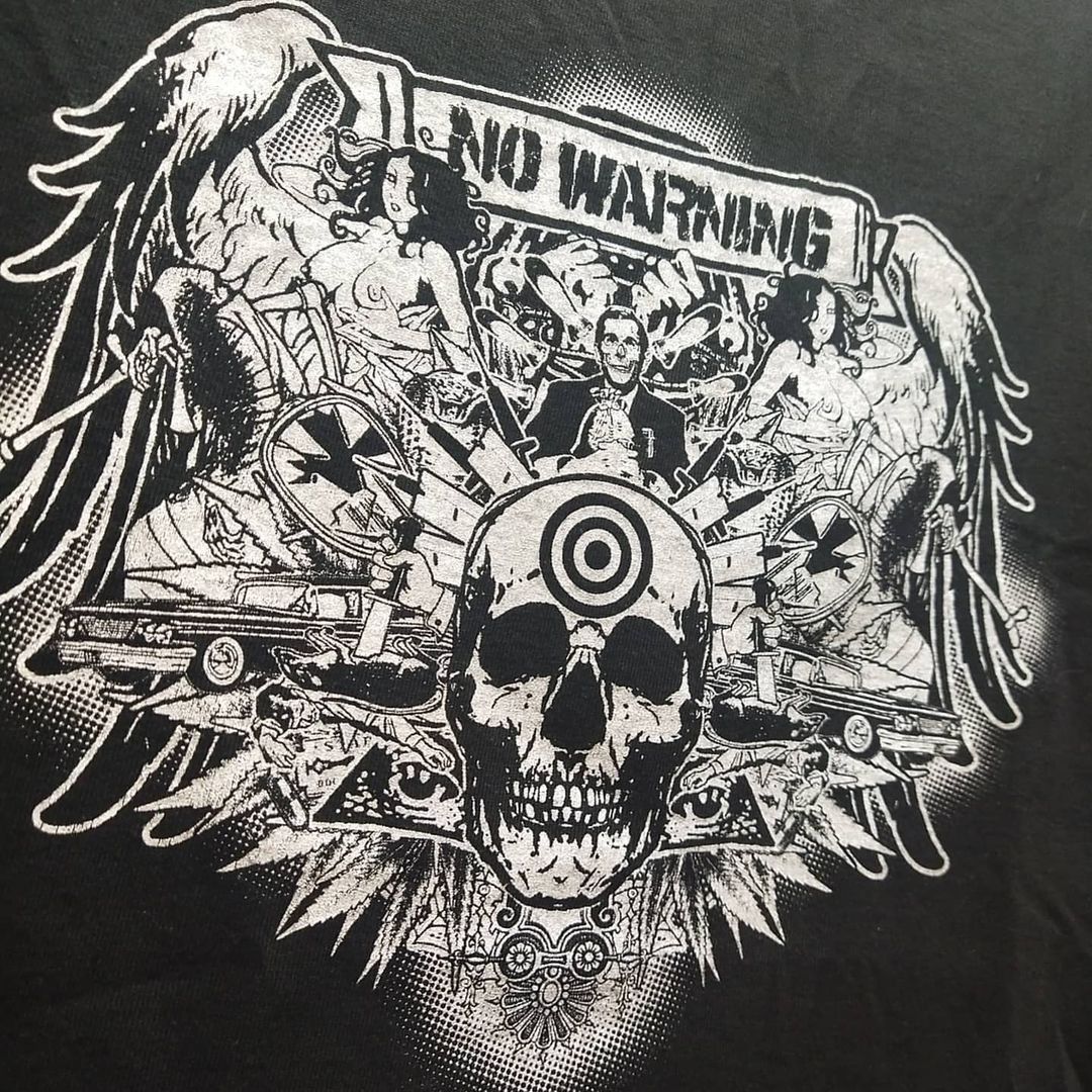 Band Tees Vintage No Warning Official Band Tees Merch Size US S / EU 44-46 / 1 - 2 Thumbnail