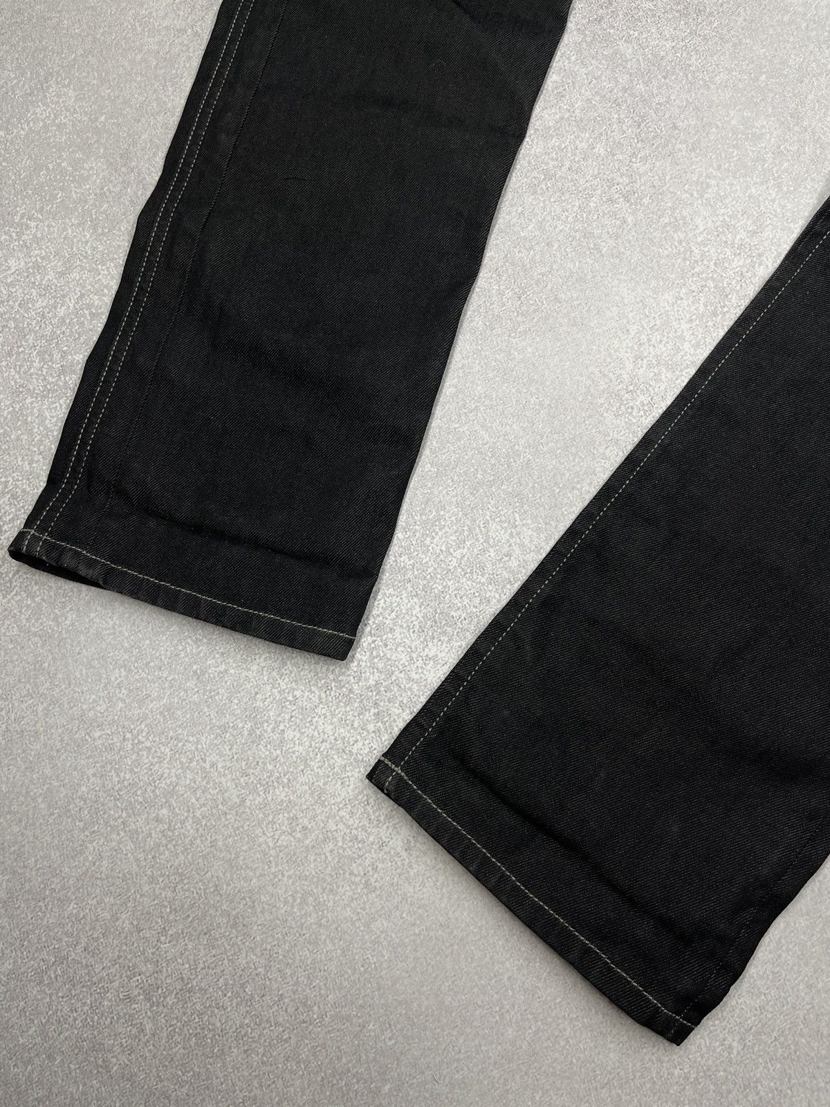 Diesel Mens Diesel Darron Denim Jeans Black Y2K 30x34 Size US 30 / EU 46 - 9 Thumbnail