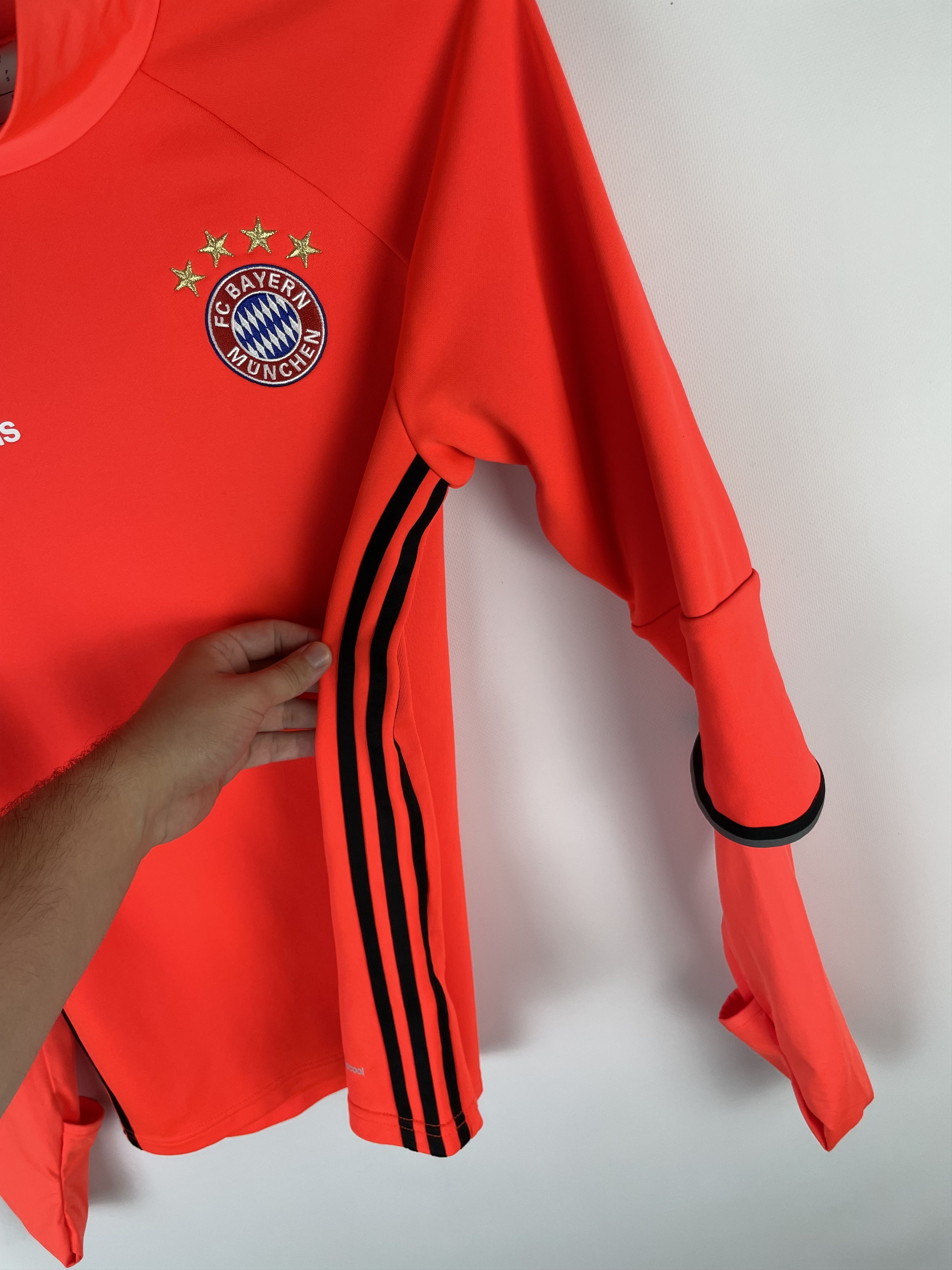 Adidas Adidas Bayern Munich Munchen Long Sleeve Size US S / EU 44-46 / 1 - 5 Thumbnail