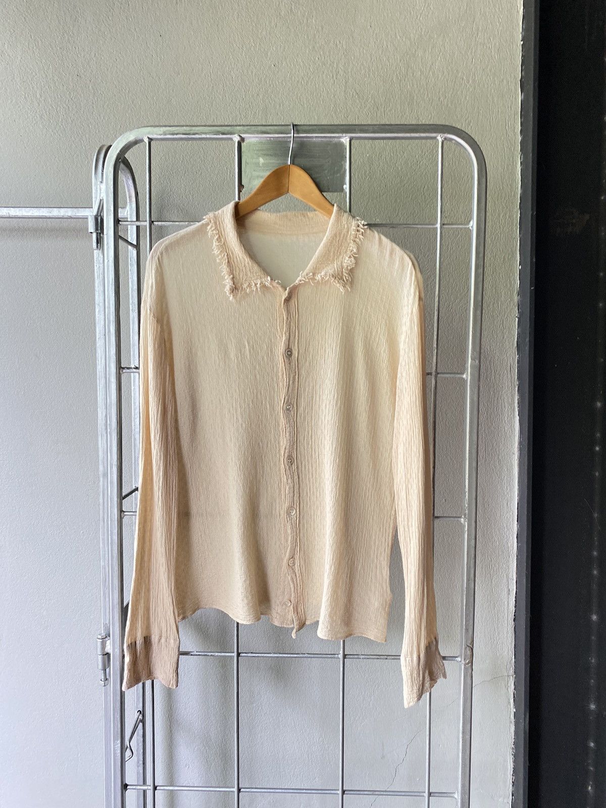 Issey Miyake Plantation pleated blouse shirt Size L / US 10 / IT 46 - 15 Thumbnail
