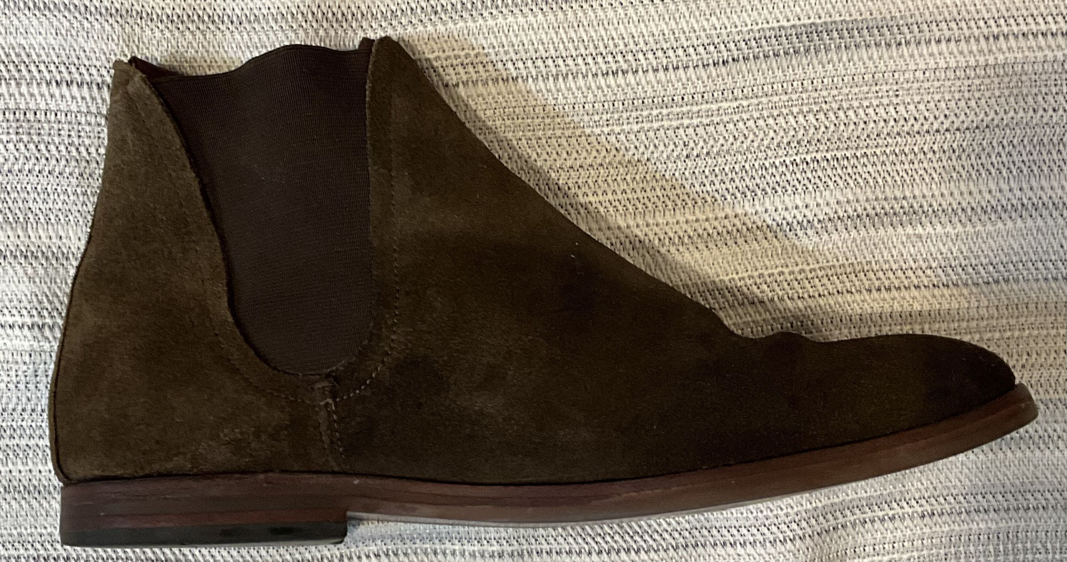 Hudson H London Dark Brown Suede Boots Size 44/ US 11 Size US 11 / EU 44 - 7 Thumbnail