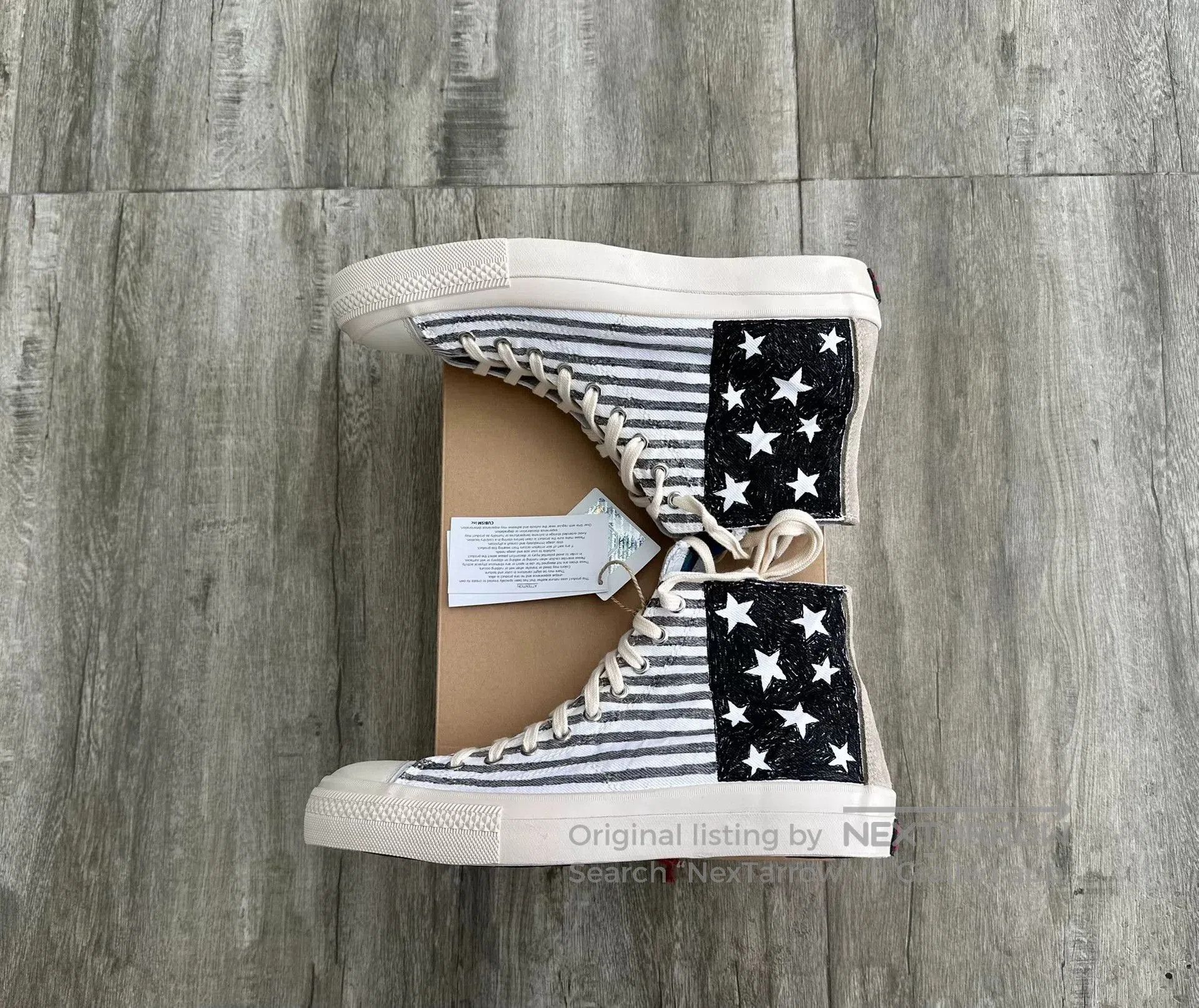 Visvim visvim skagway hi stars canvas shoes. Size US 10 / EU 43 - 3 Thumbnail