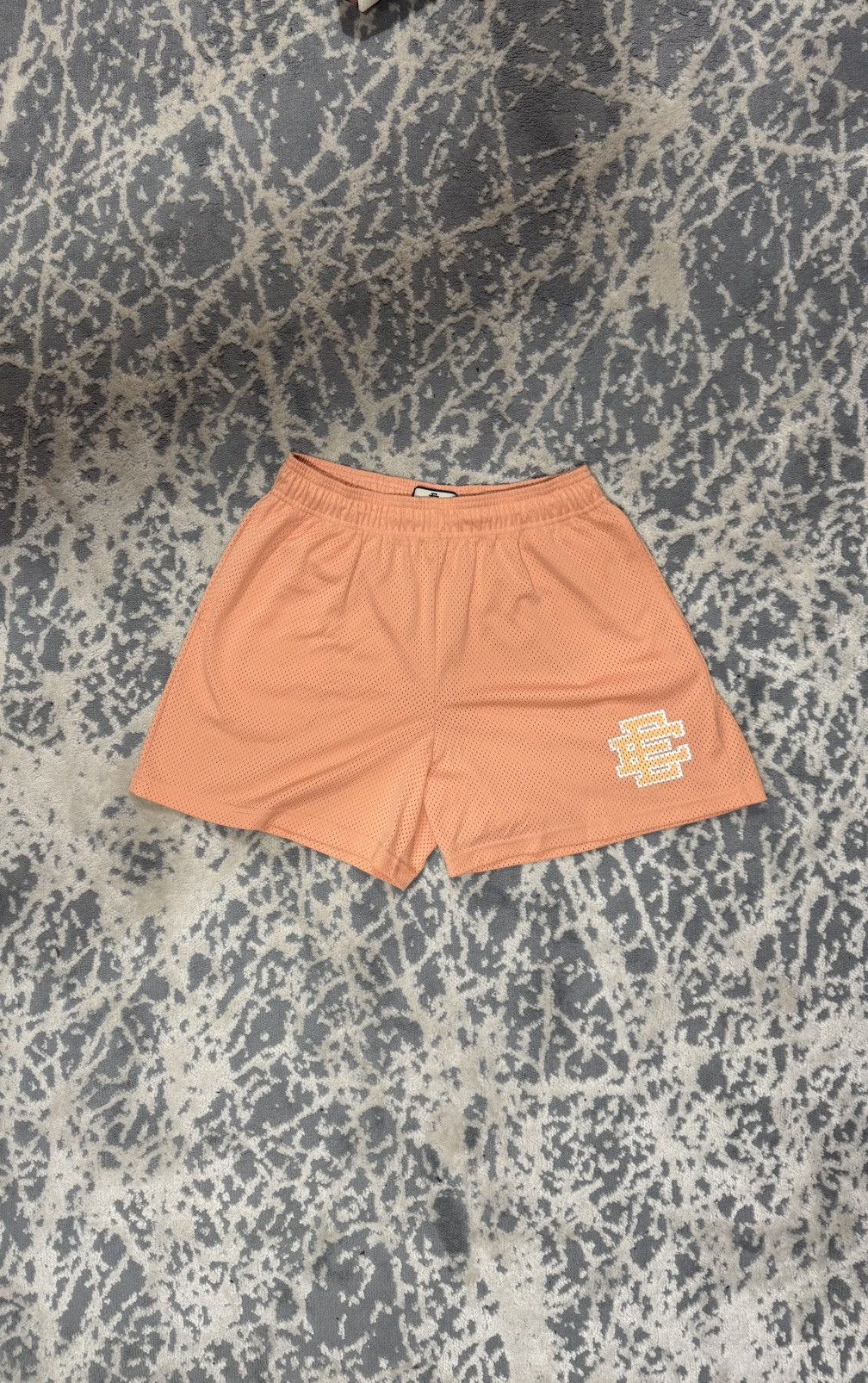 Eric Emanuel Eric Emanuel EE Basic Mesh Shorts - Orange (XL) Size US 37 - 1 Thumbnail