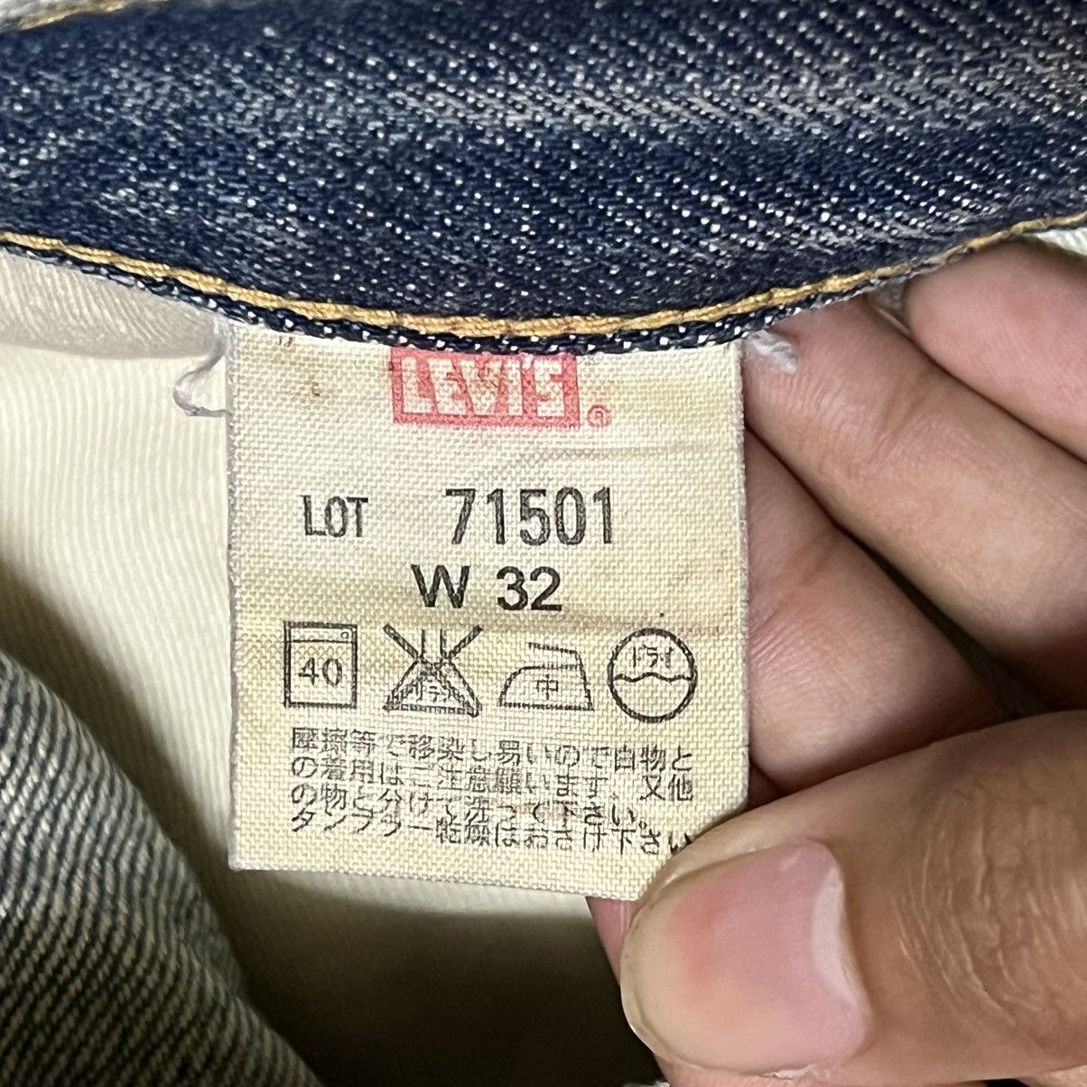 Levi's Vintage Levis Big E Lot 501 Selvedge Distressed Denim Jeans Size US 29 - 9 Thumbnail