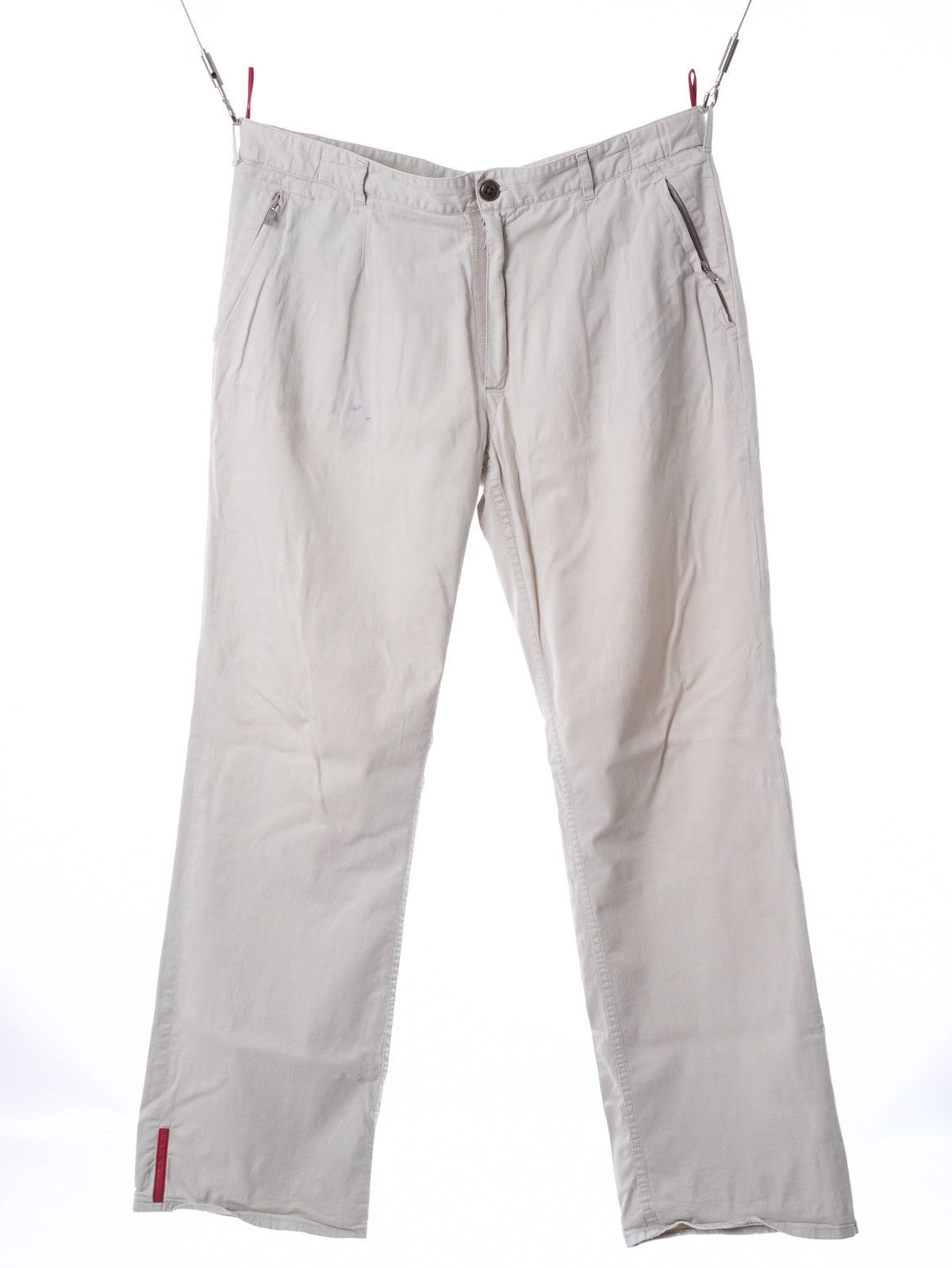 Prada Vintage Rare Prada Red Tab Baggy Pants w52 Size US 36 / EU 52 - 10 Thumbnail