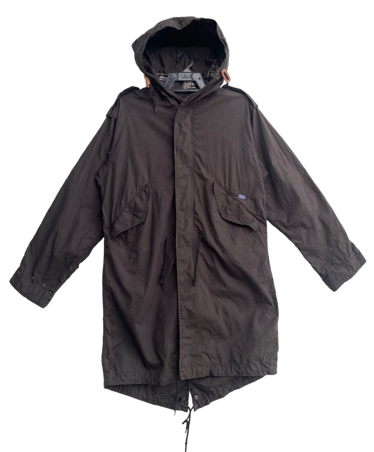 Japanese Brand AW 2006 NASHDULEK japan parka fishtail crossbone logo jacket Size US M / EU 48-50 / 2 - 3 Thumbnail