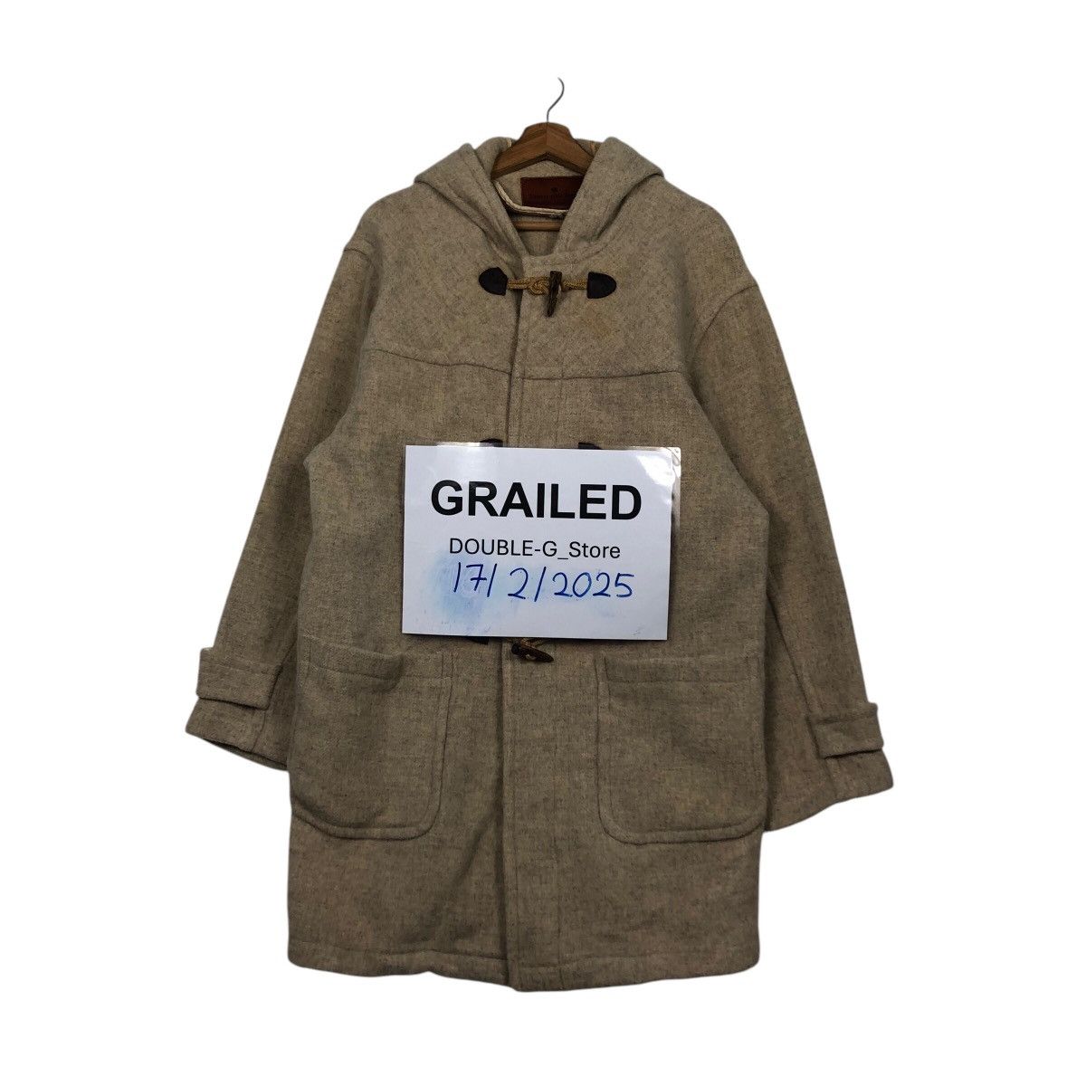 📌Vintage Wool Duffle Coats Ermenegildo Zegna