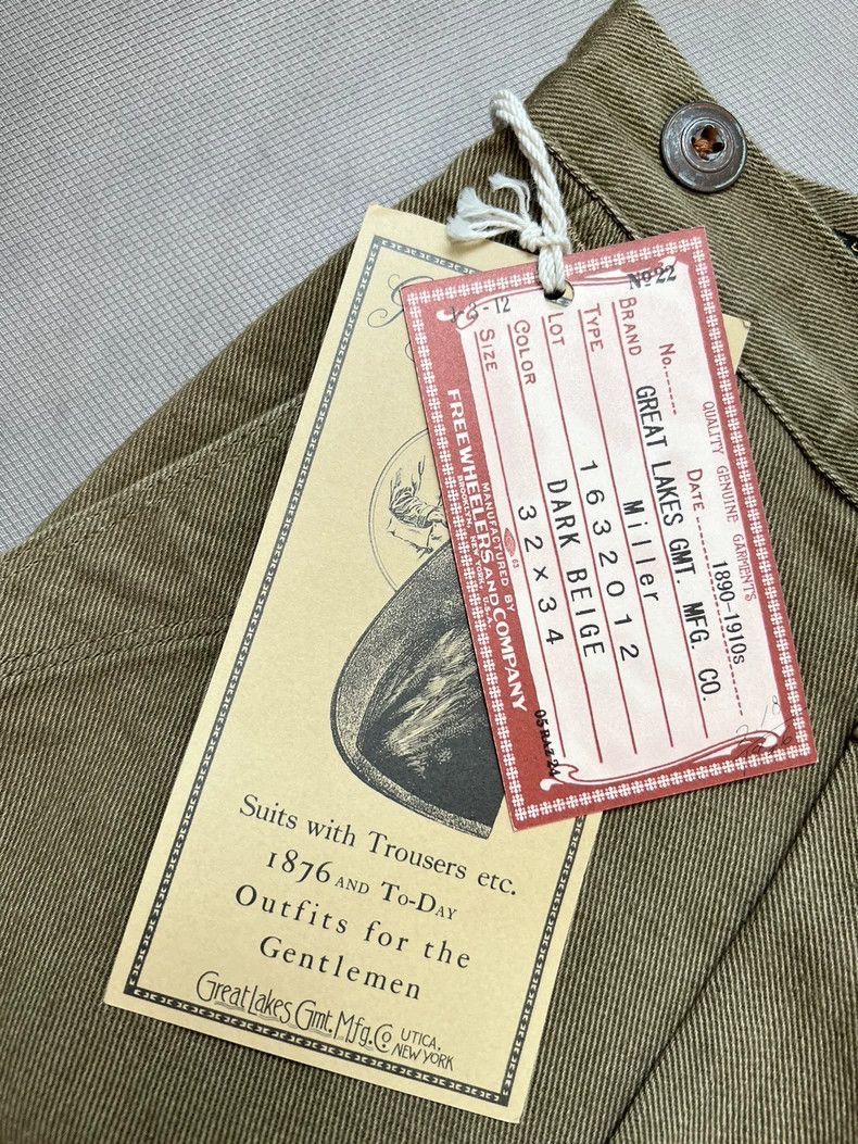 Freewheelers FREEWHEELERS Great Lakes GMT. MFG. CO. Miller Long Pants K Size US 32 / EU 48 - 3 Thumbnail