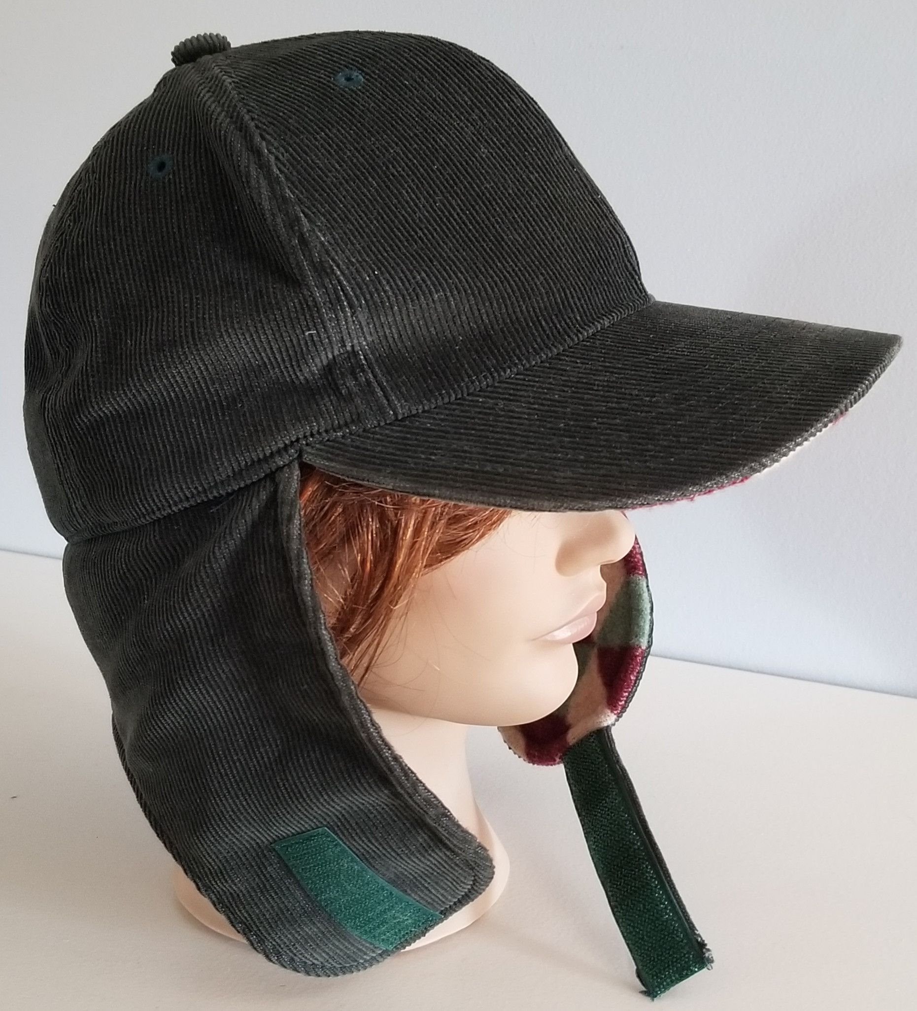 Facetasm FACETASM Corduroy Kapital Chrome Trapper Cap Hat Size ONE SIZE - 4 Thumbnail