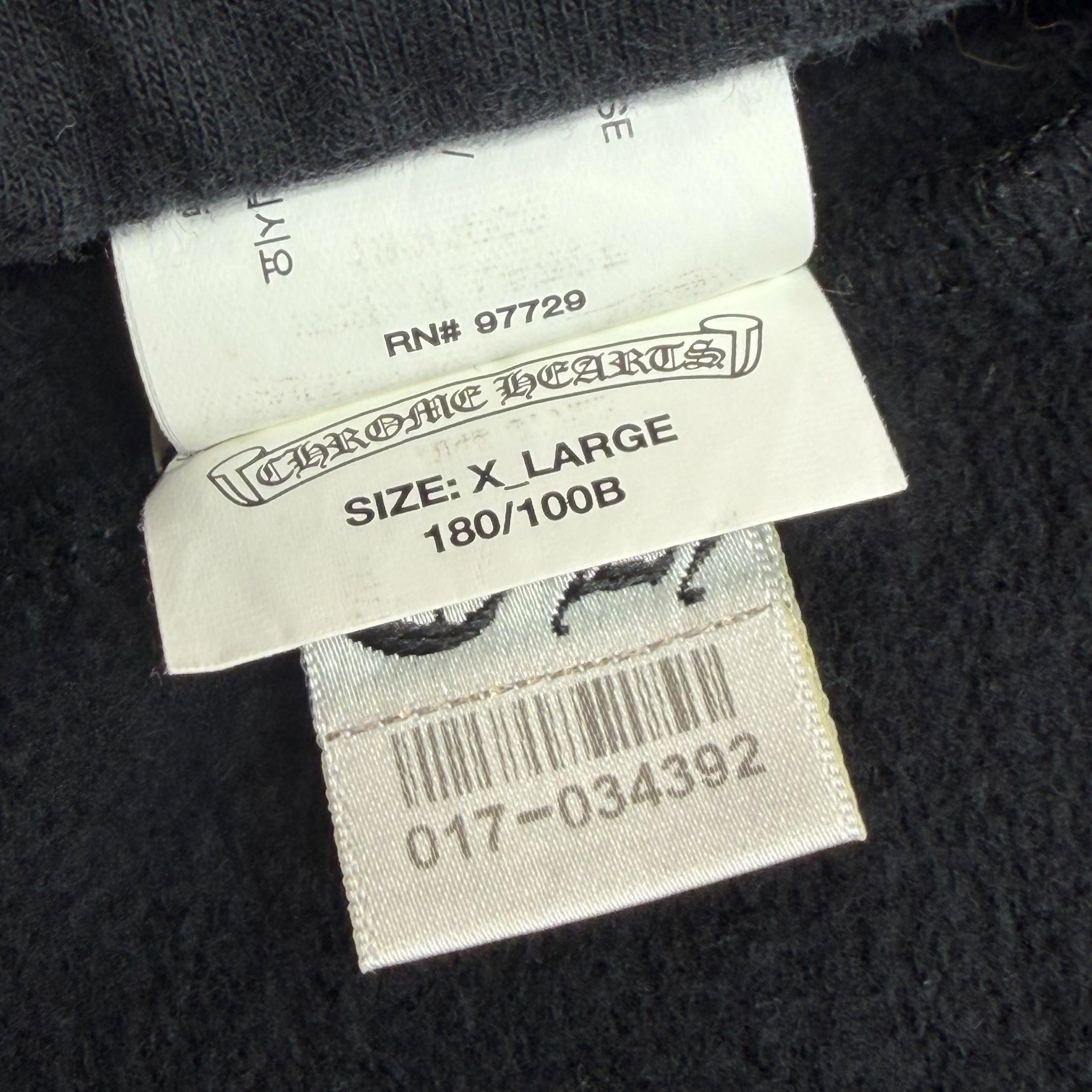 Chrome Hearts Chrome Hearts Vertical T-Bar Sweatpants Black XL Size US 36 / EU 52 - 9 Thumbnail