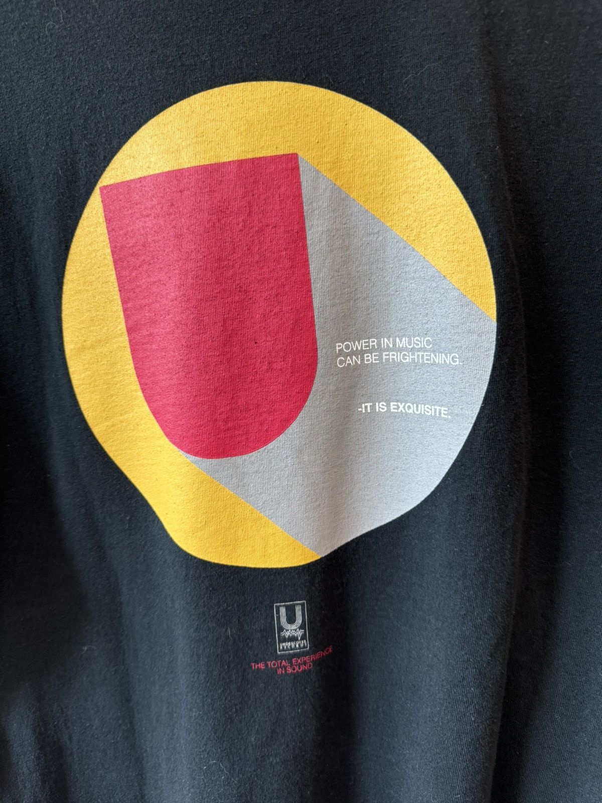 Undercover Under Cover Logo Power in Music Black T-Shirt Size US L / EU 52-54 / 3 - 5 Thumbnail