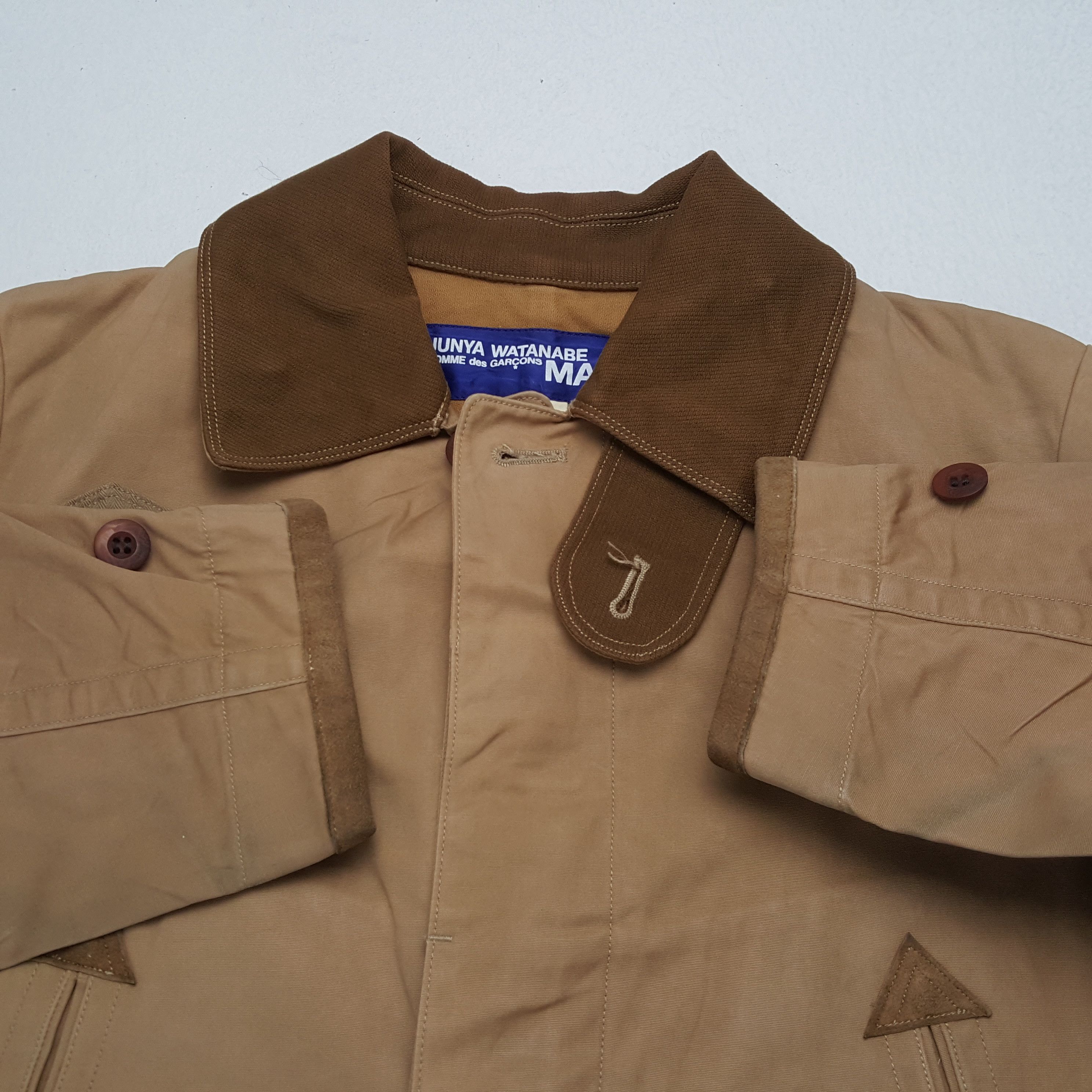 Comme des Garcons × Junya Watanabe × Vintage Vintage COMME des GARÇONS Man Junya Watanabe Long Jacket Size US XS / EU 42 / 0 - 10 Thumbnail