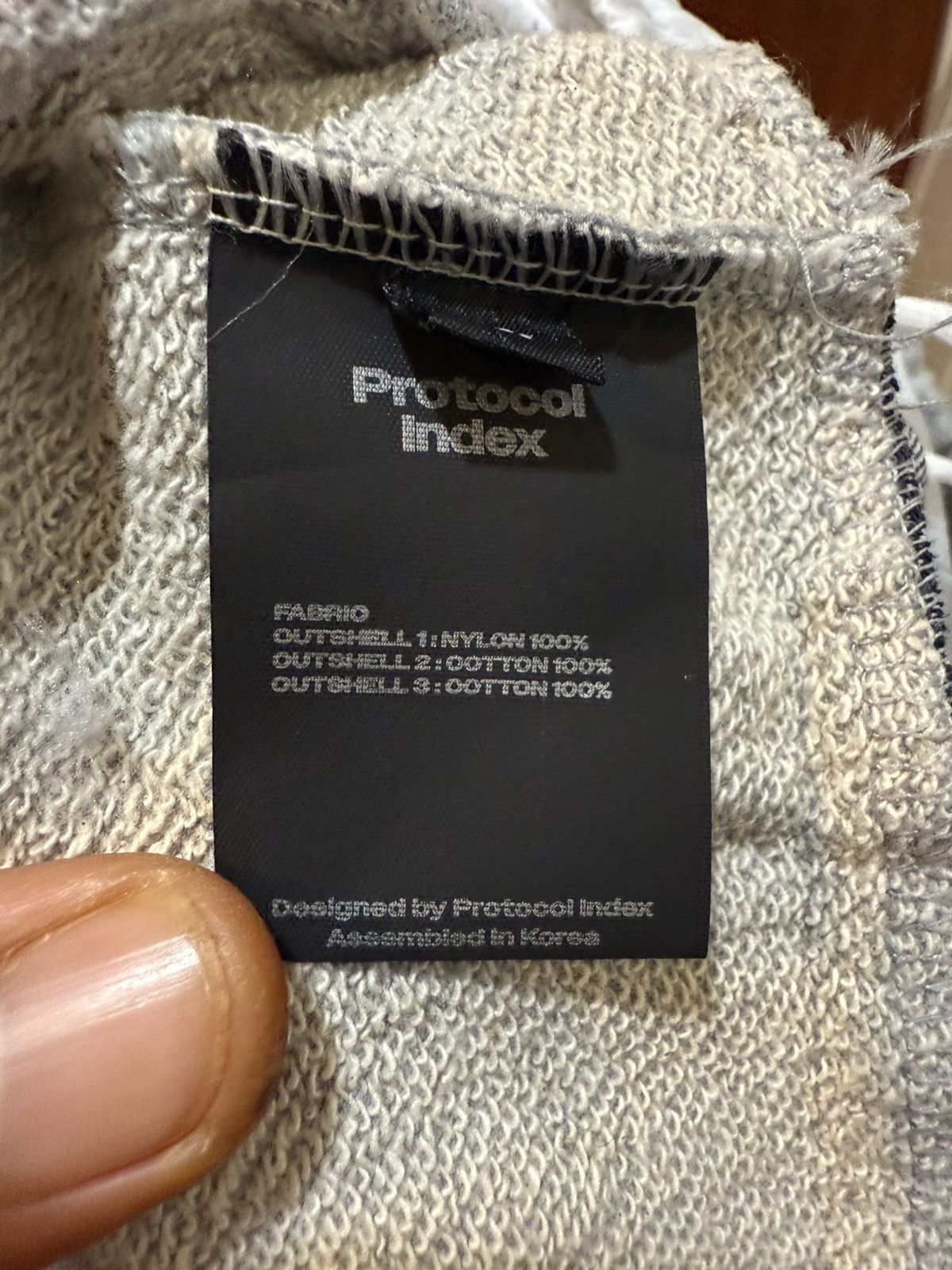 PROJECT G/R Protocol Index Three Layered Denim Jean Size US 36 / EU 52 - 8 Thumbnail