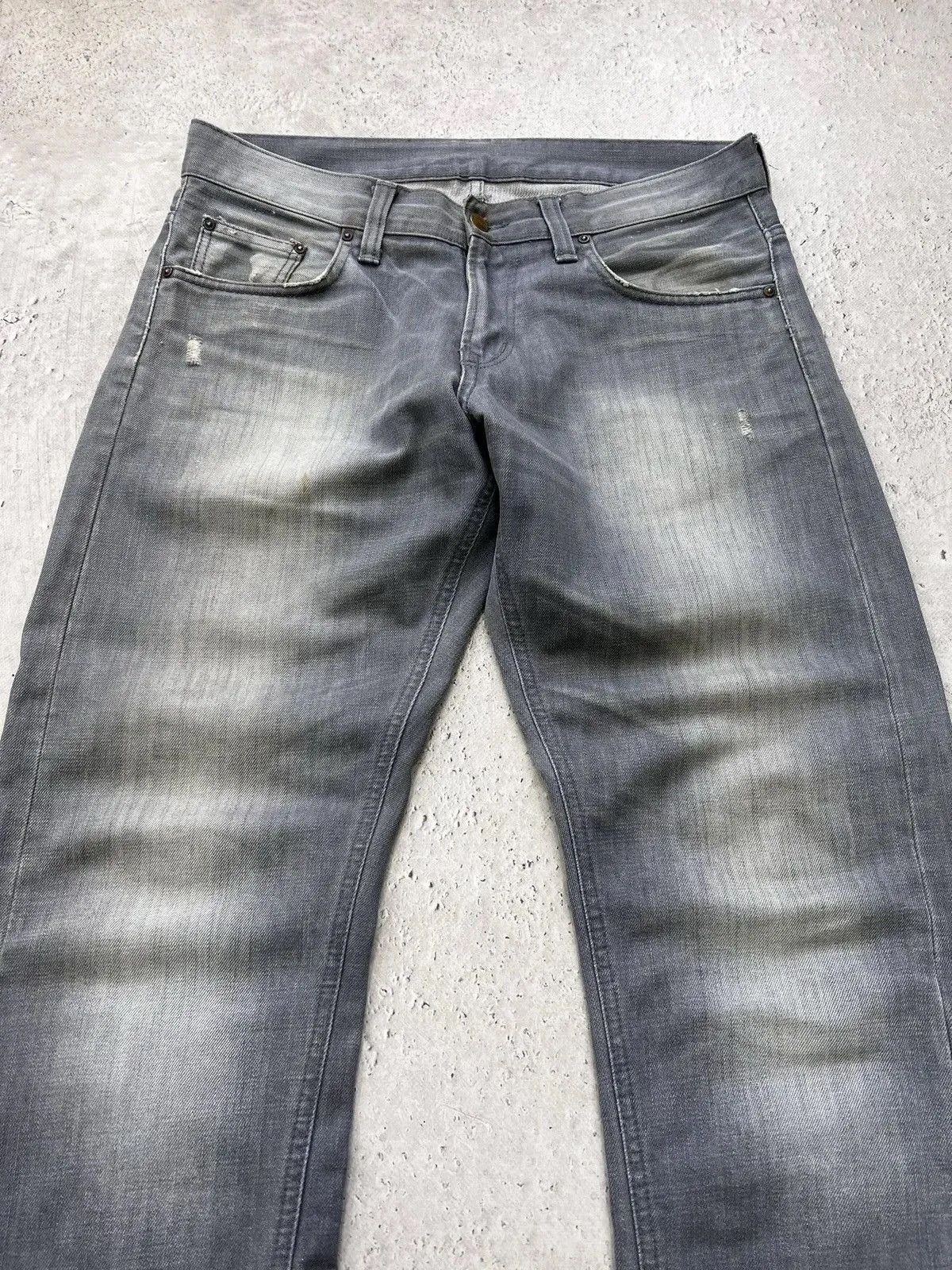 Carhartt Vintage carhartt distressed denim casual pants Size US 31 - 3 Thumbnail