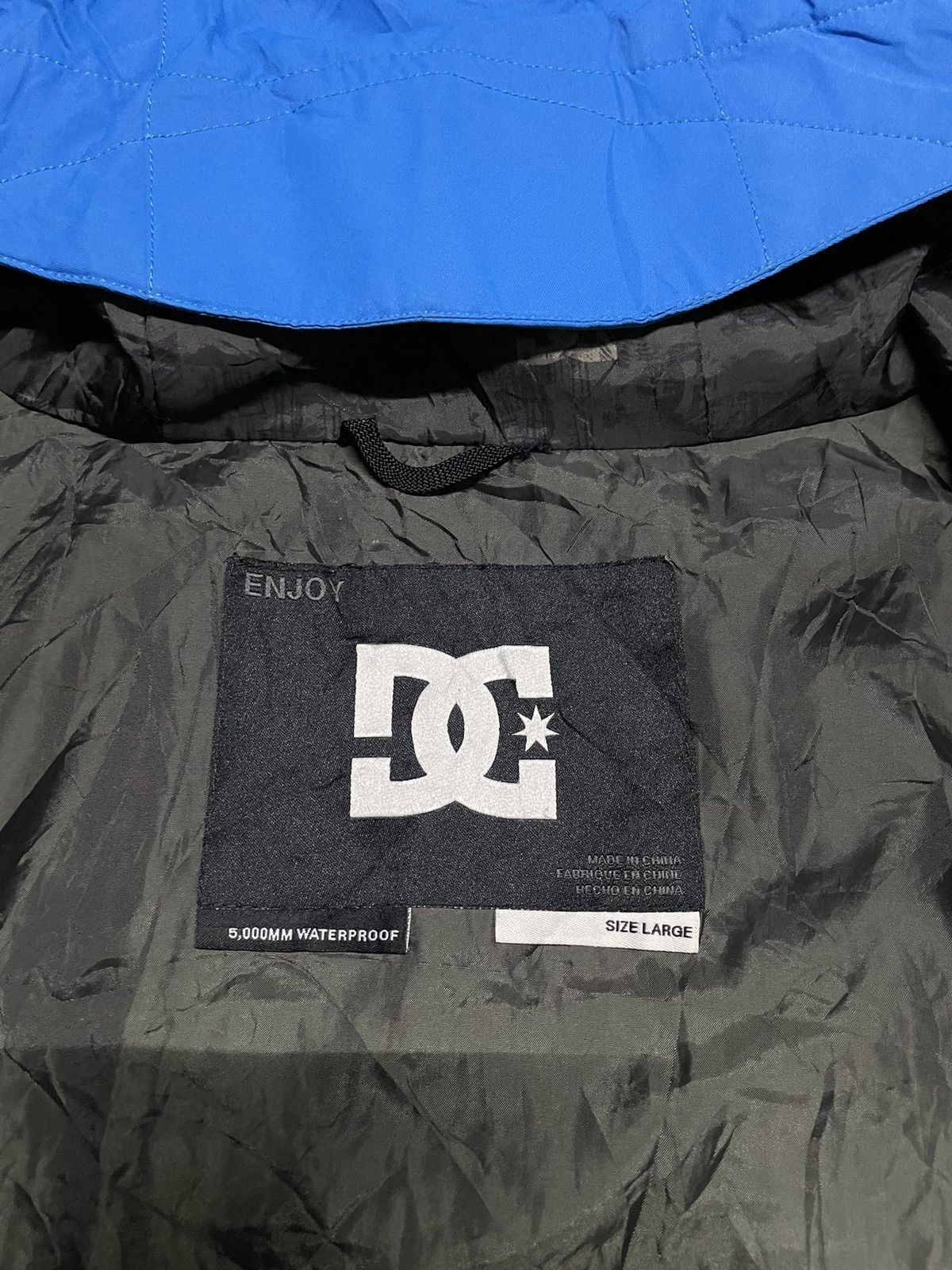 DC DC Outdoor 5000mm waterproof gropcore Windbreaker Jaket Size US L / EU 52-54 / 3 - 11 Thumbnail