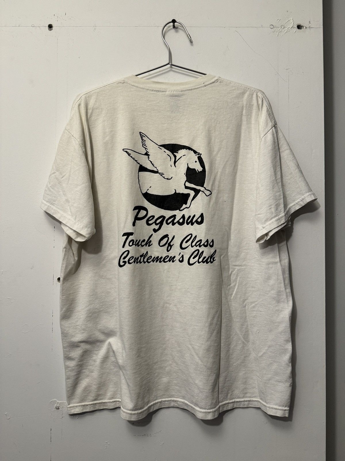 Vintage Pegasus Strip Club Faded Thrashed Shirt ERD Grunge Size US XL / EU 56 / 4 - 4 Thumbnail